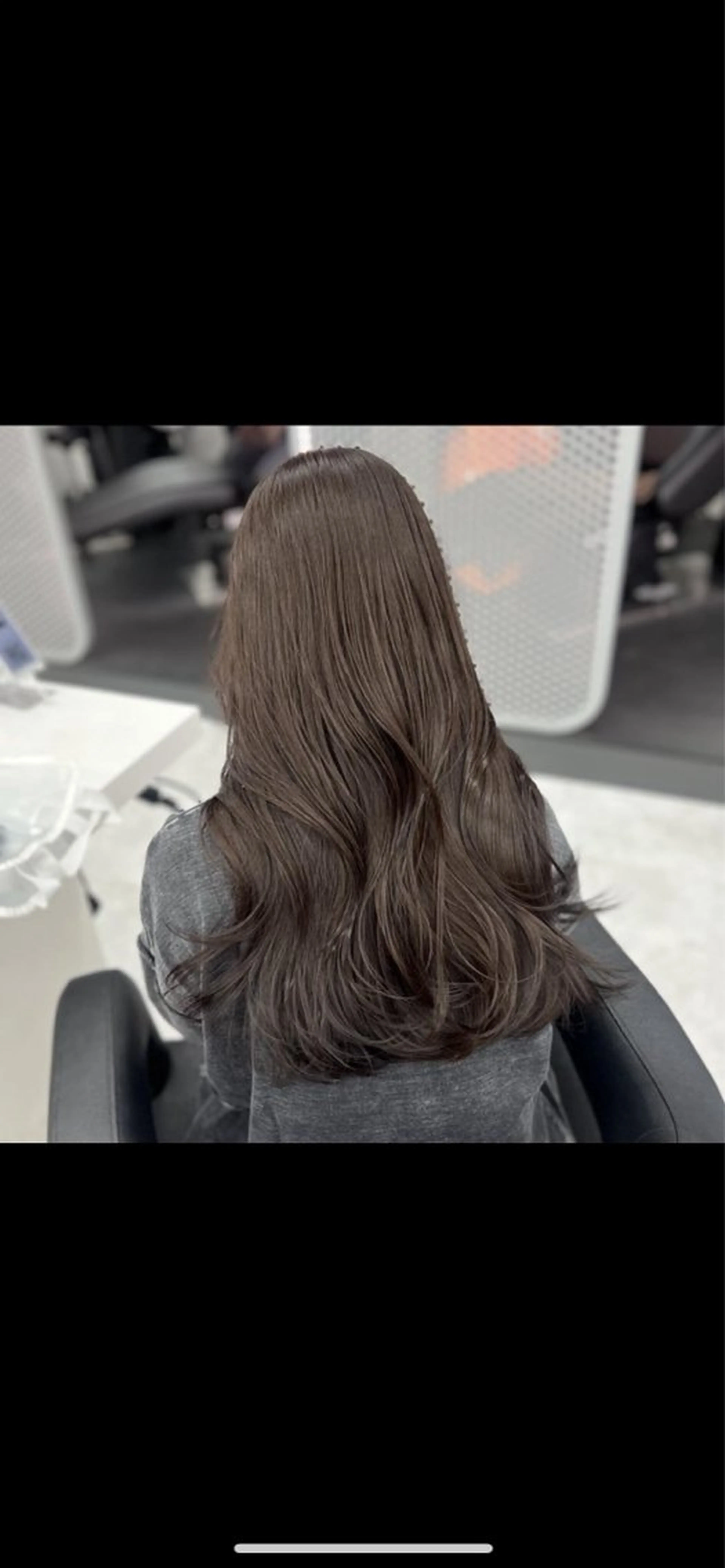 ロング カラー ブリーチ ダブルカラー ブリーチなしカラー 髪質改善 トリートメント 🤍透明感推しカラー 🤍yui‪💞✨のヘアスタイル