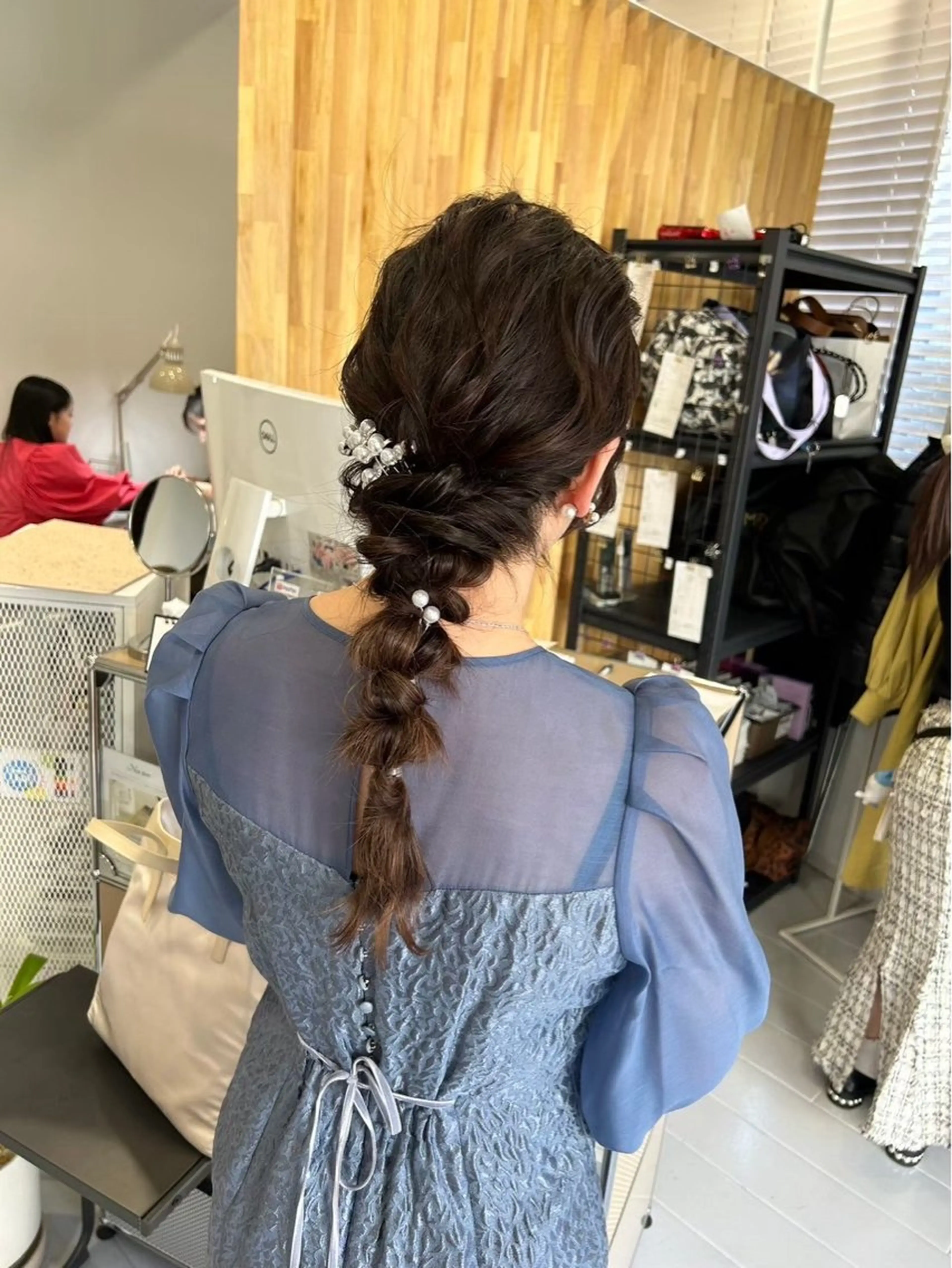 ヘアアレンジ 韓国ヘア ‎⟡.·KANA🐥のヘアスタイル