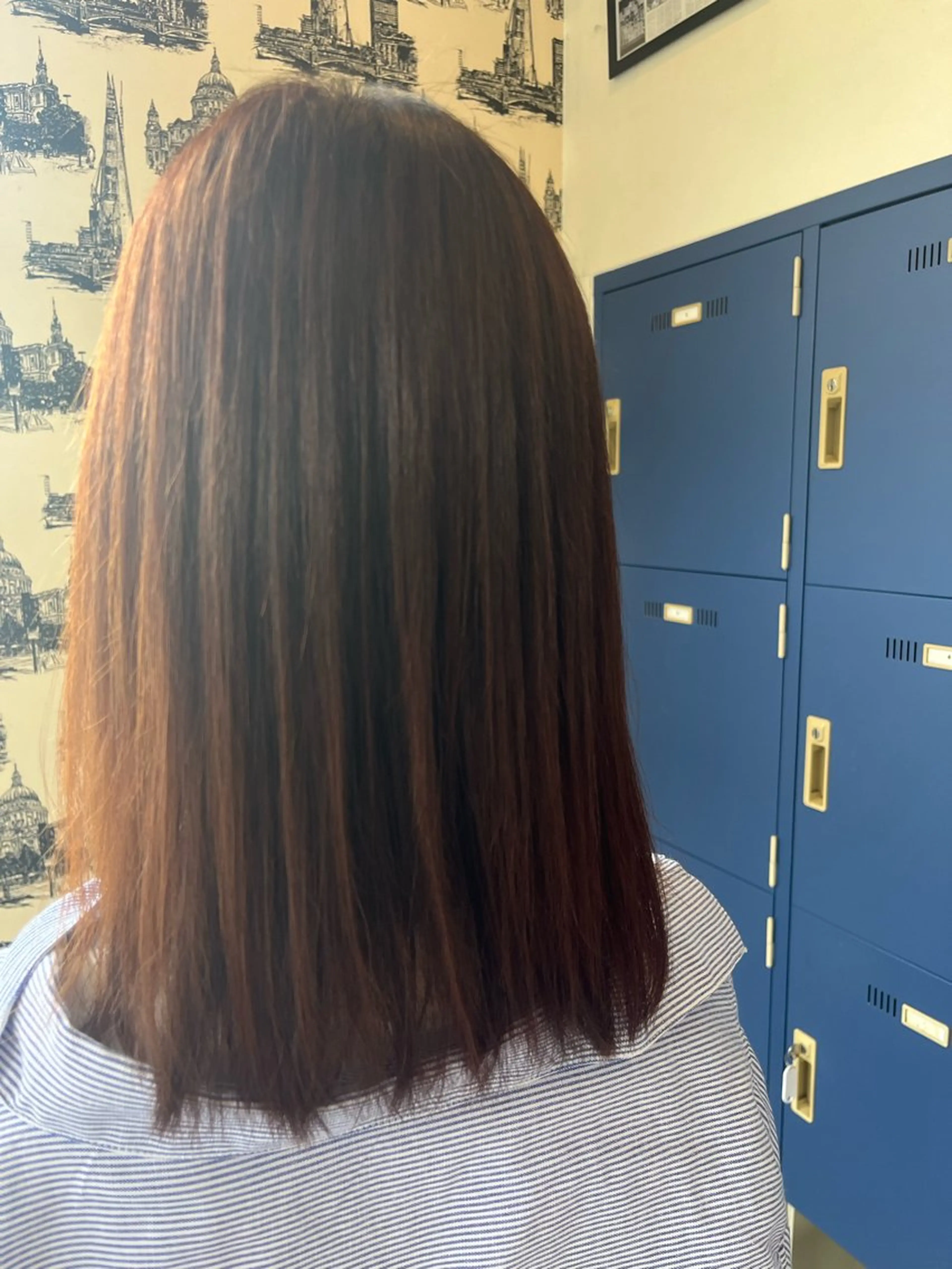 ミディアム 縮毛矯正 TRUTH鎌ヶ谷店 yumeのヘアスタイル