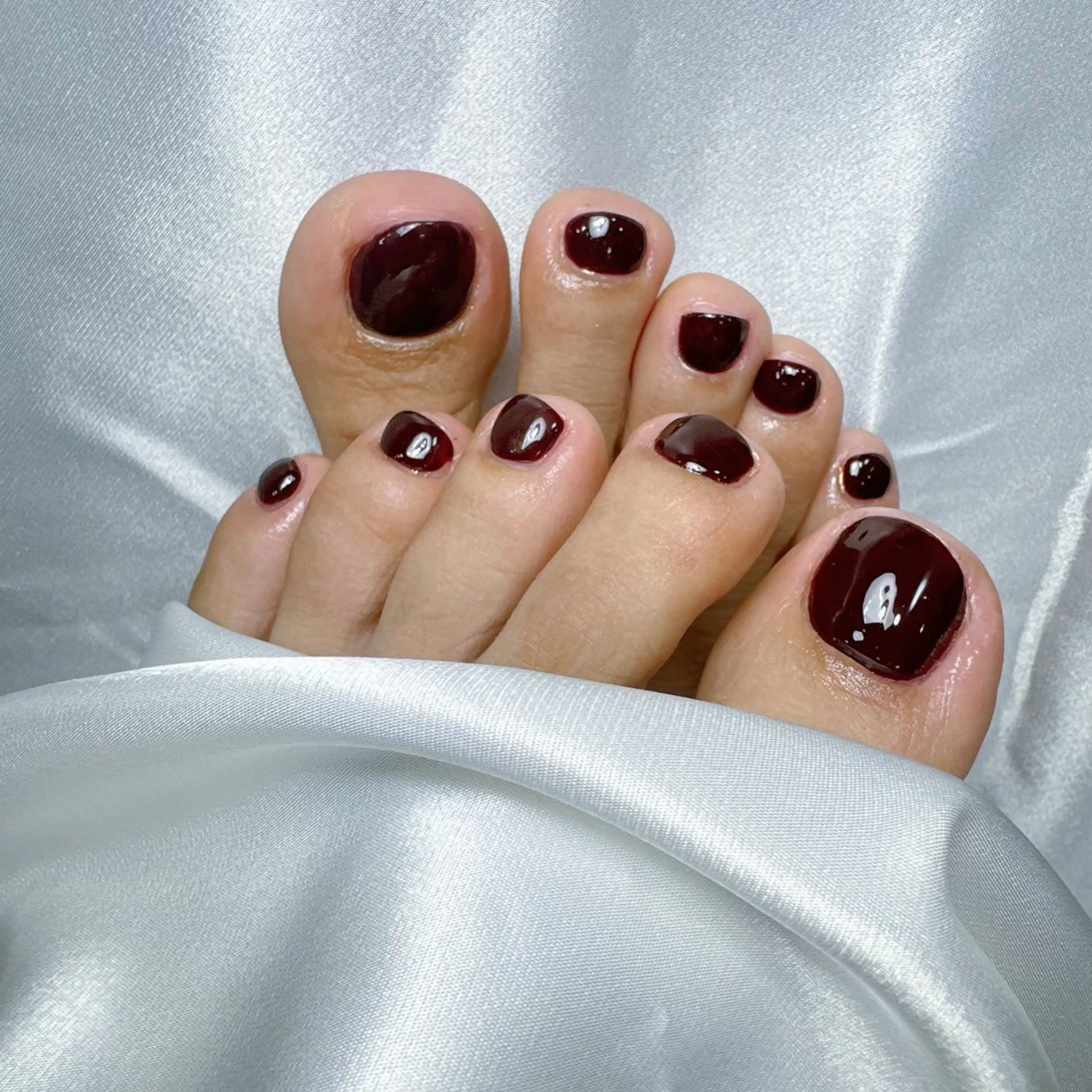 ネイル アートネイル 成人式 ジェルネイル ニュアンスネイル ネイルチップ Kora Nailのネイルデザイン