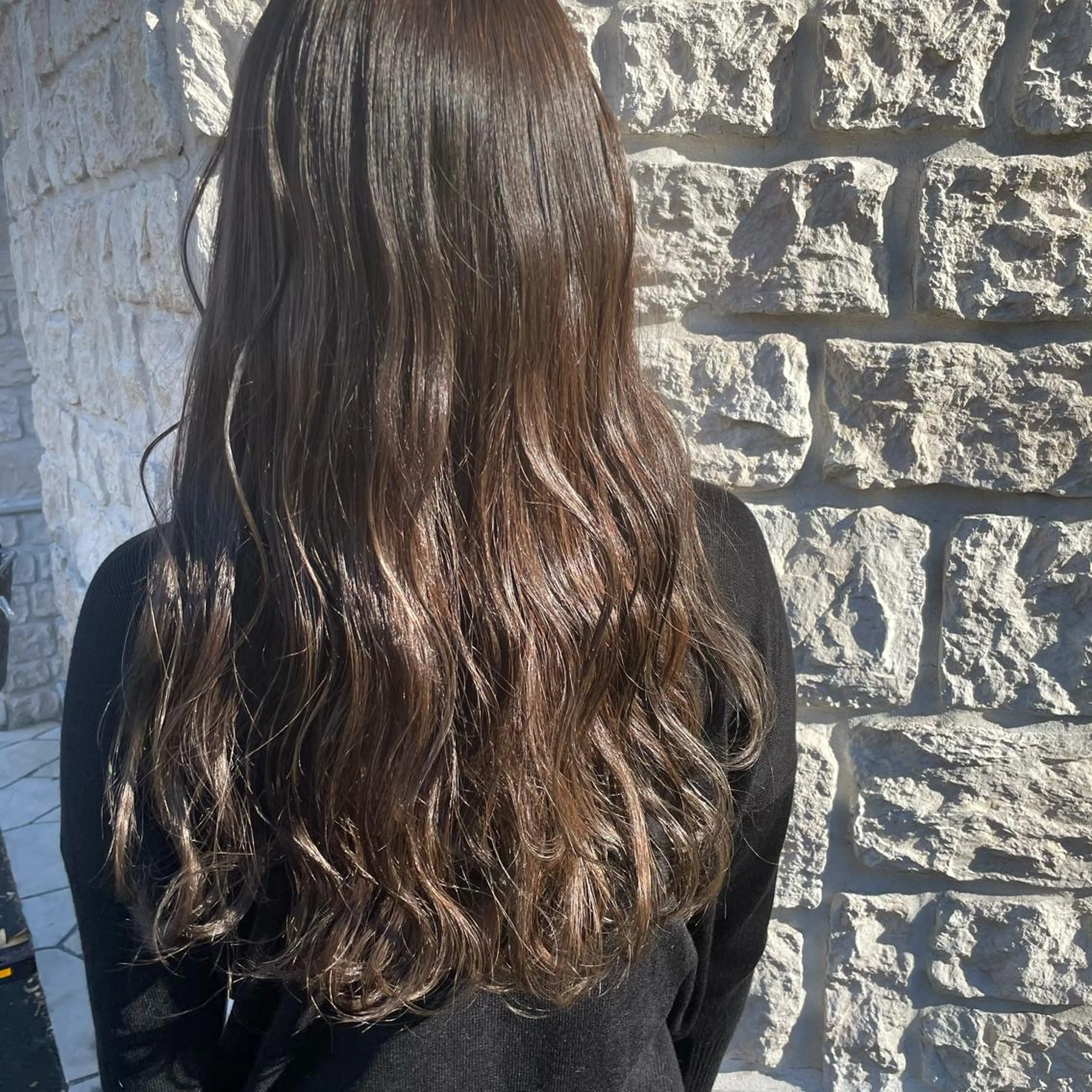 カラー ヘアカラー トリートメント 星野 茉由のヘアスタイル