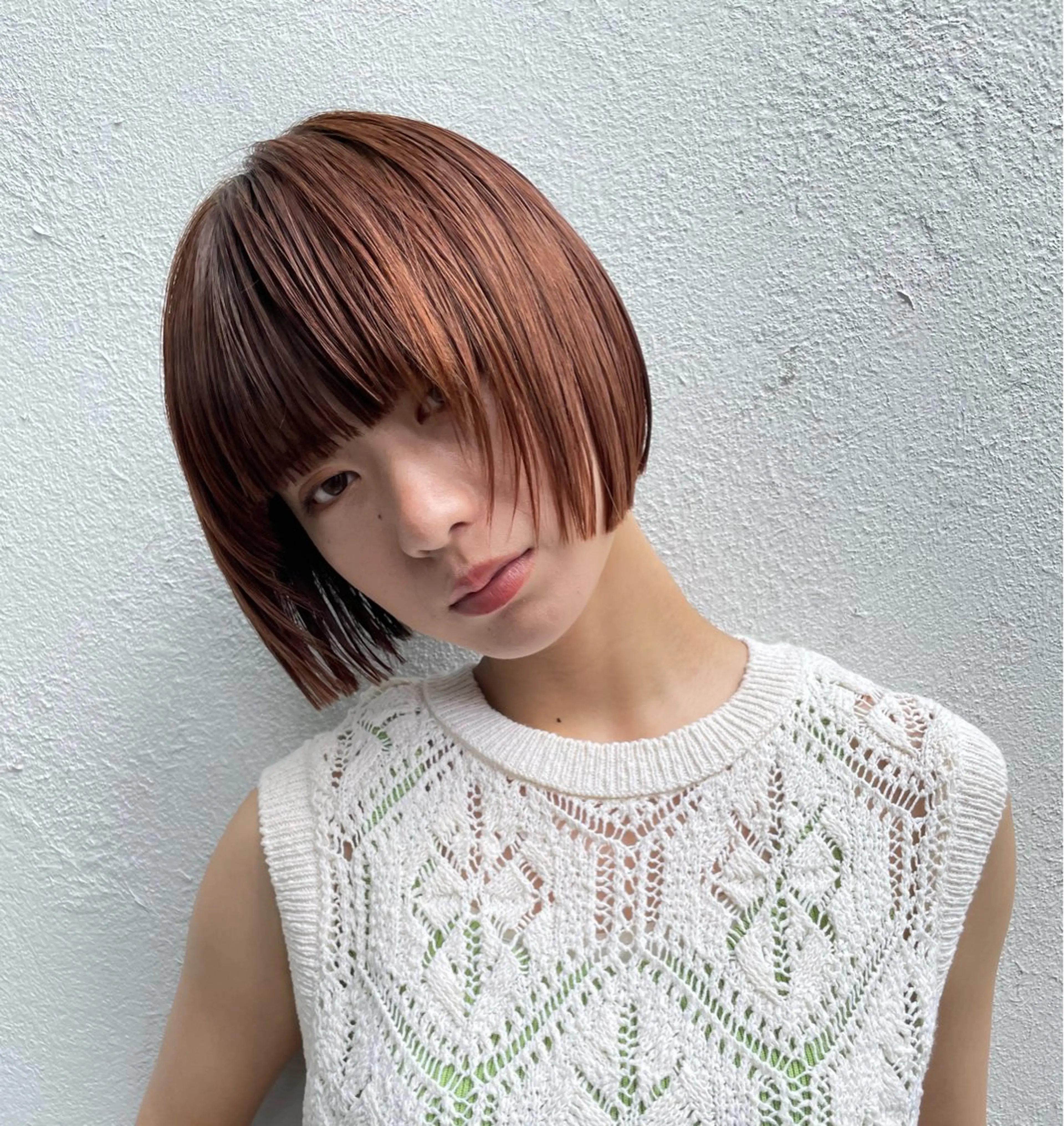 ショート mee.表参道所属・ボブ/ショート /パーマ/shinのヘアスタイル