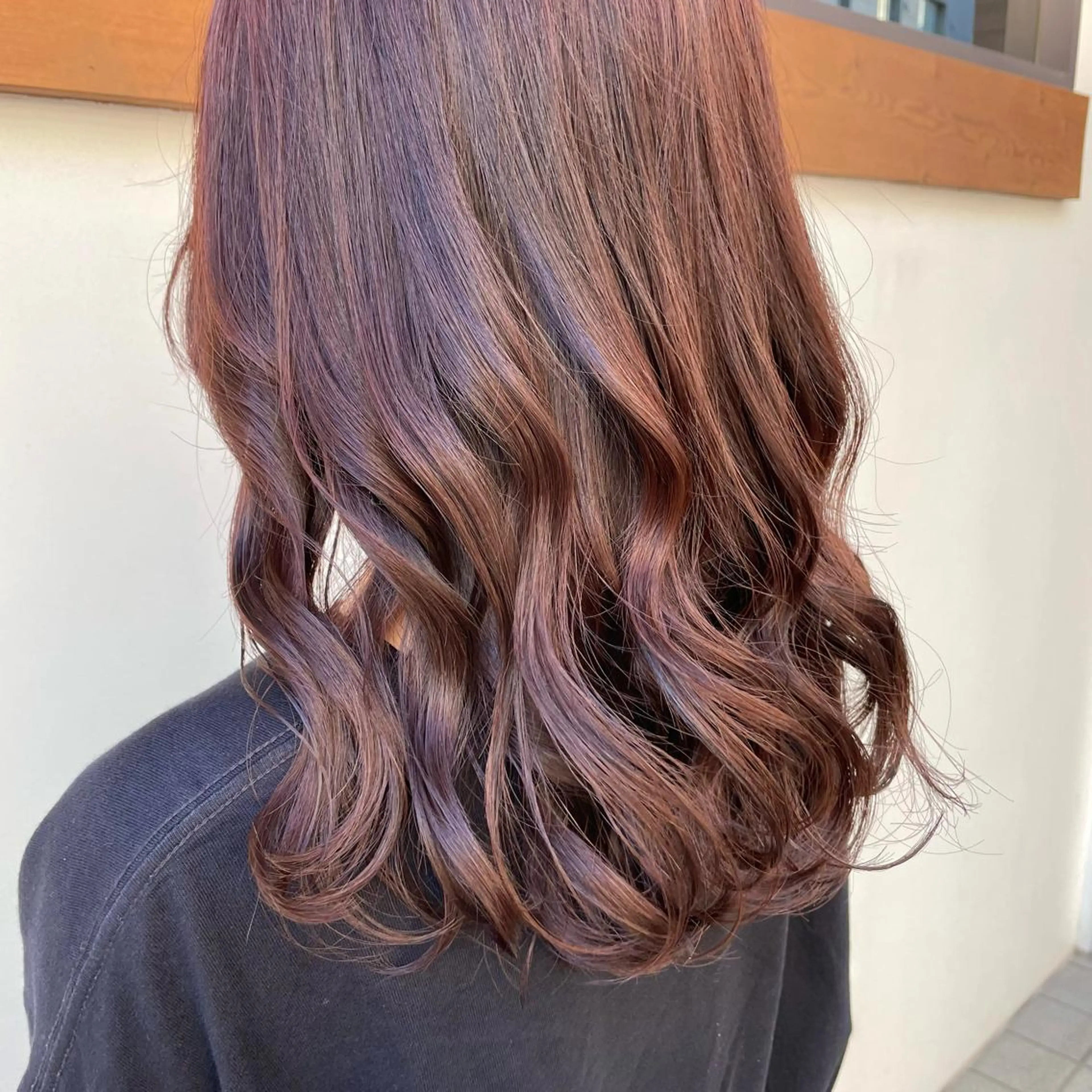 セミロング カラー 🌼 みなみ🌼のヘアスタイル