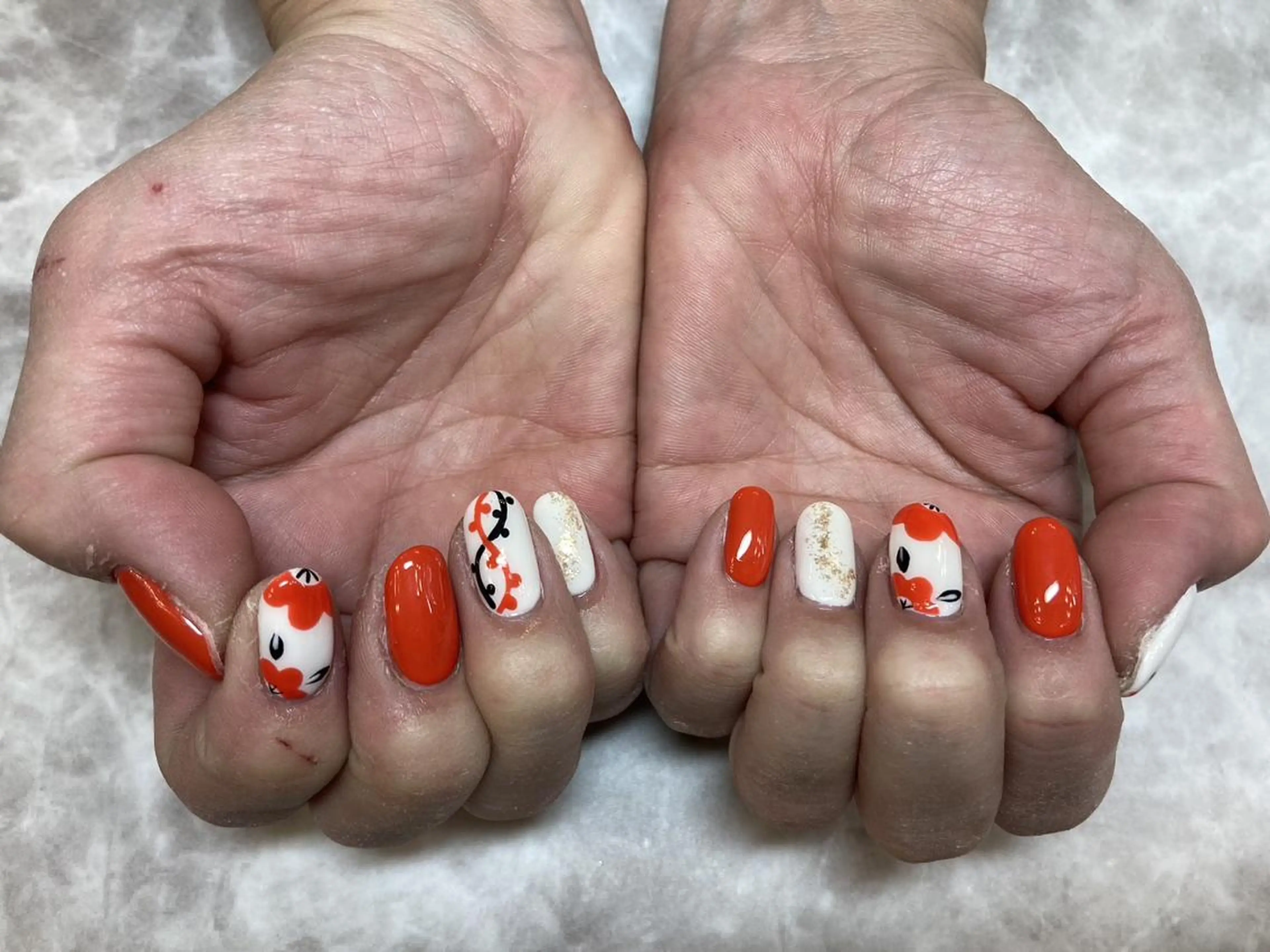 ネイル ネイルリボン 伊藤のネイルデザイン