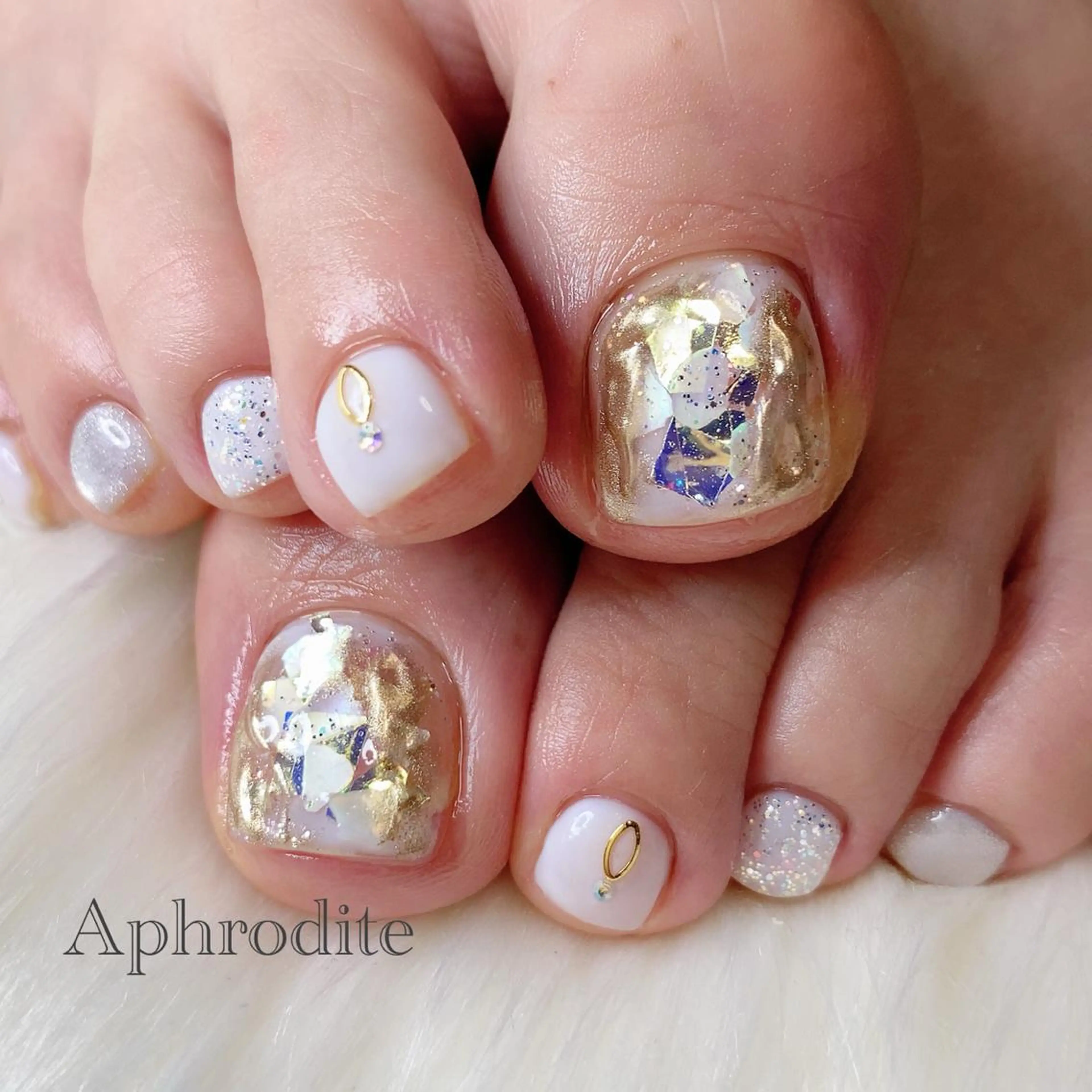 ネイル Aphrodite パラジェル認定サロンのネイルデザイン