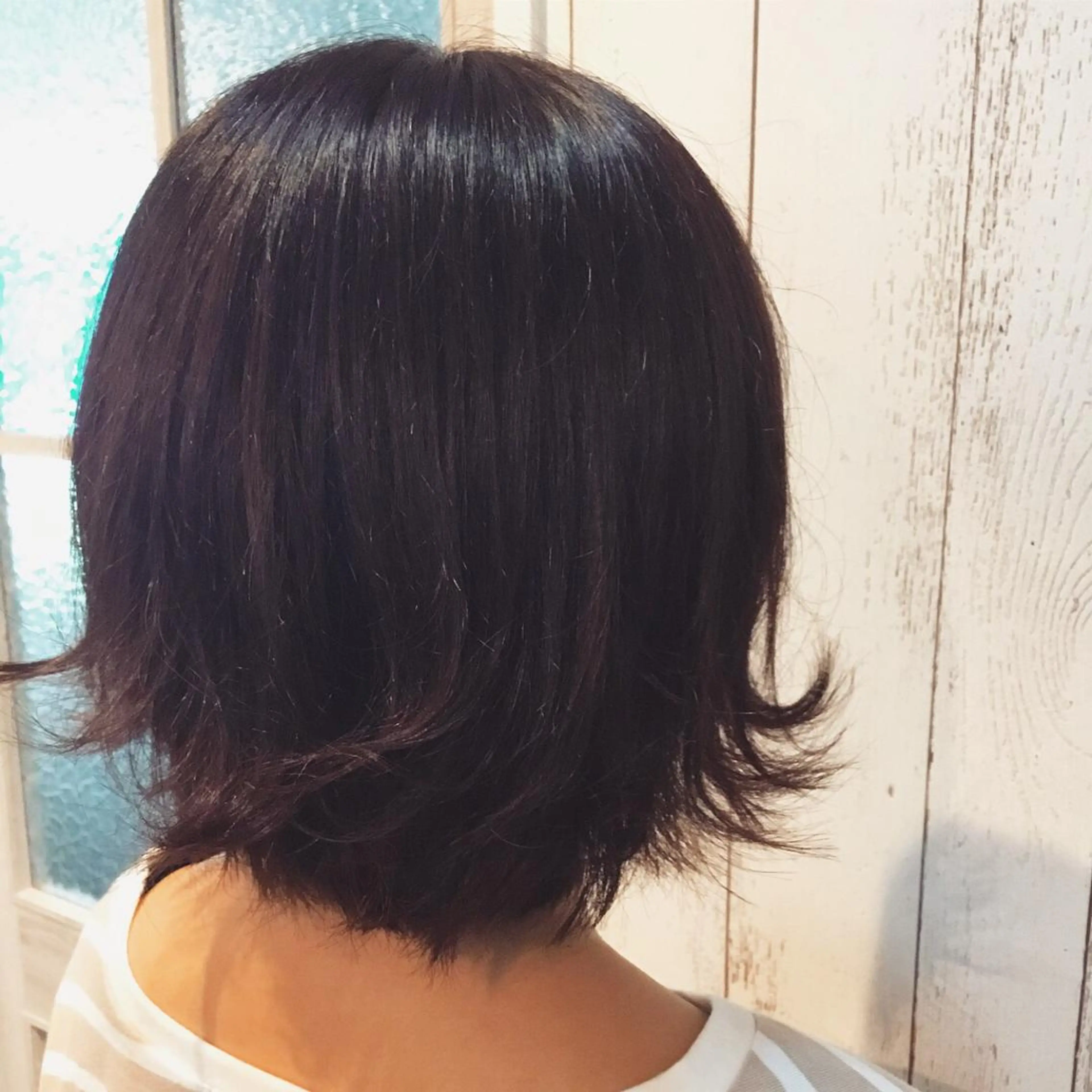 ミディアム カラー 金崎 新吾のヘアスタイル