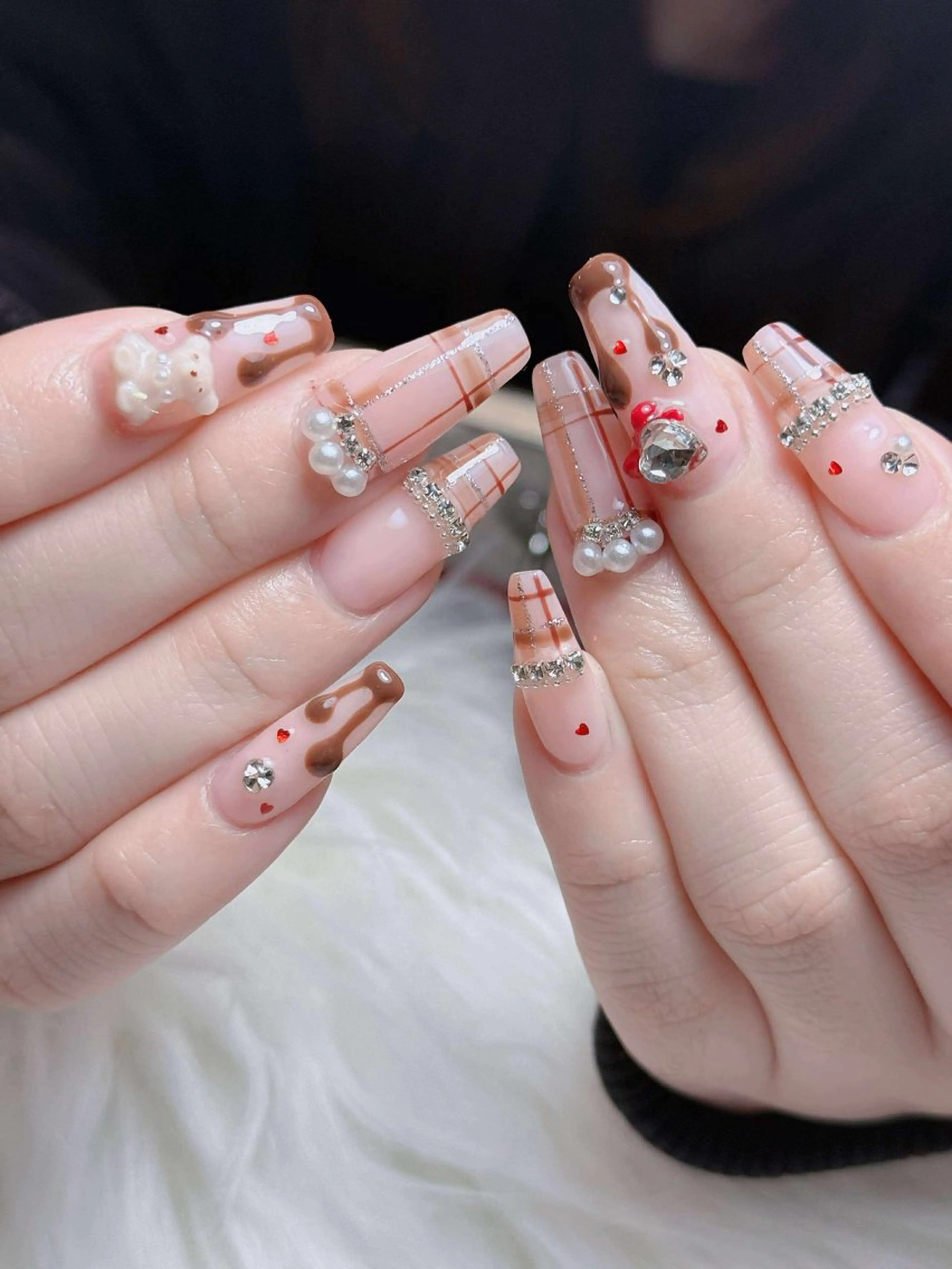 ネイル オーロラネイル チークネイル フットネイル フレンチネイル ハロウィン ハンドネイル Lumi Nail 新大久保3‘のネイルデザイン