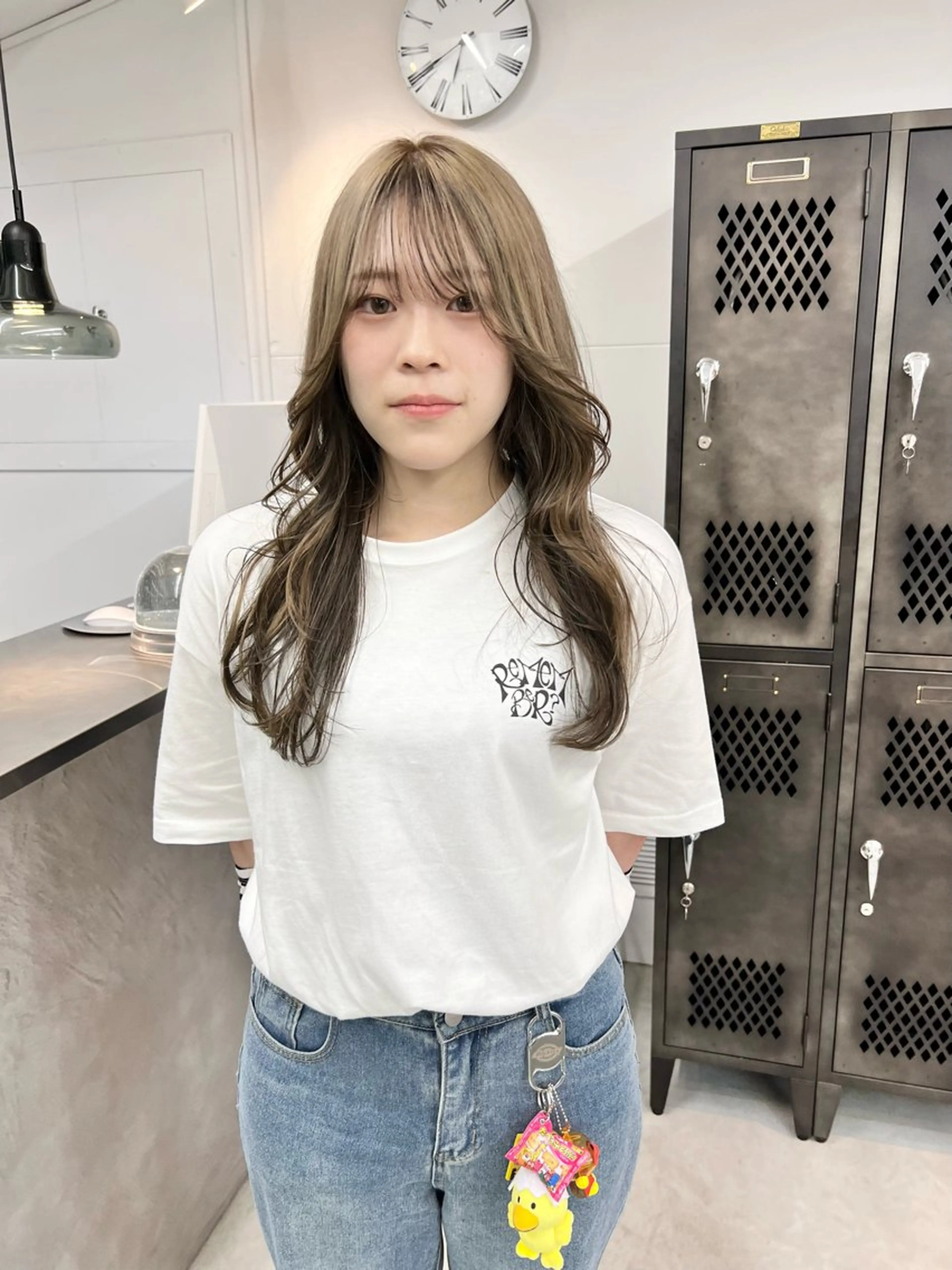 ロング カラー カット ヘアカラー 樫原裕二 /柔らかいカラーのヘアスタイル