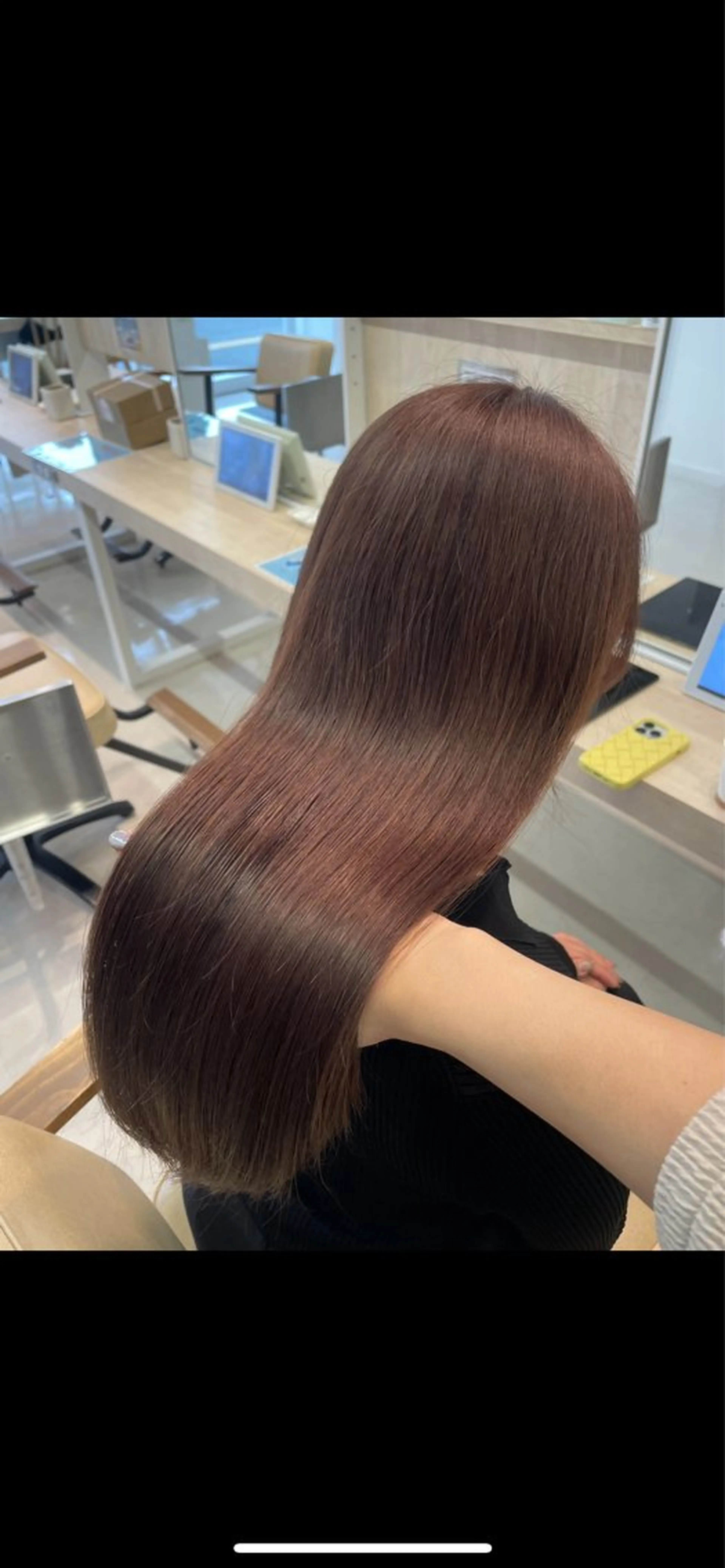 ロング カット ヘアカラー トリートメント かずや🍀/髪質改善 /艶髪カラー/眉毛のヘアスタイル