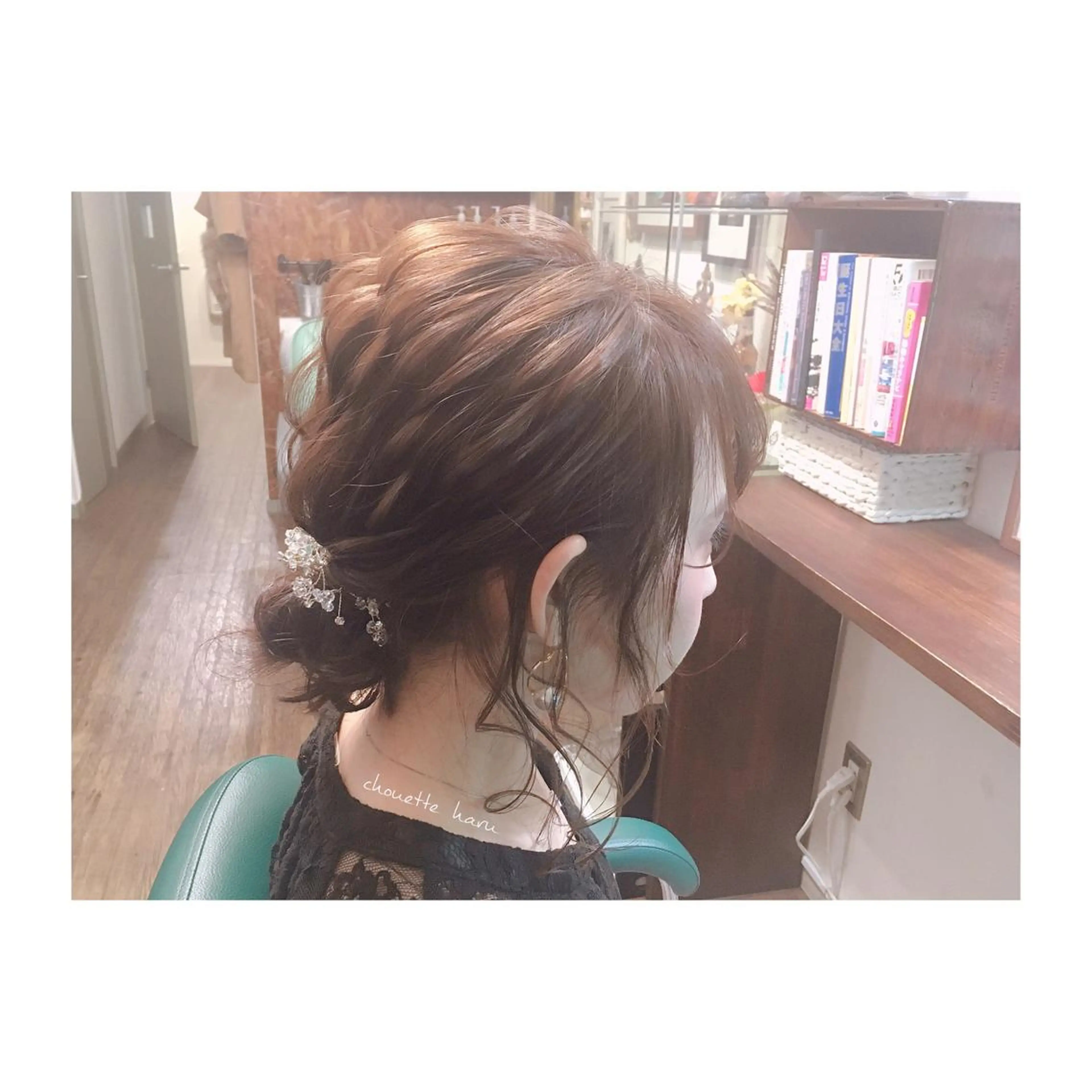 ミディアム ヘアアレンジ サダハルカ |chouetteのヘアスタイル