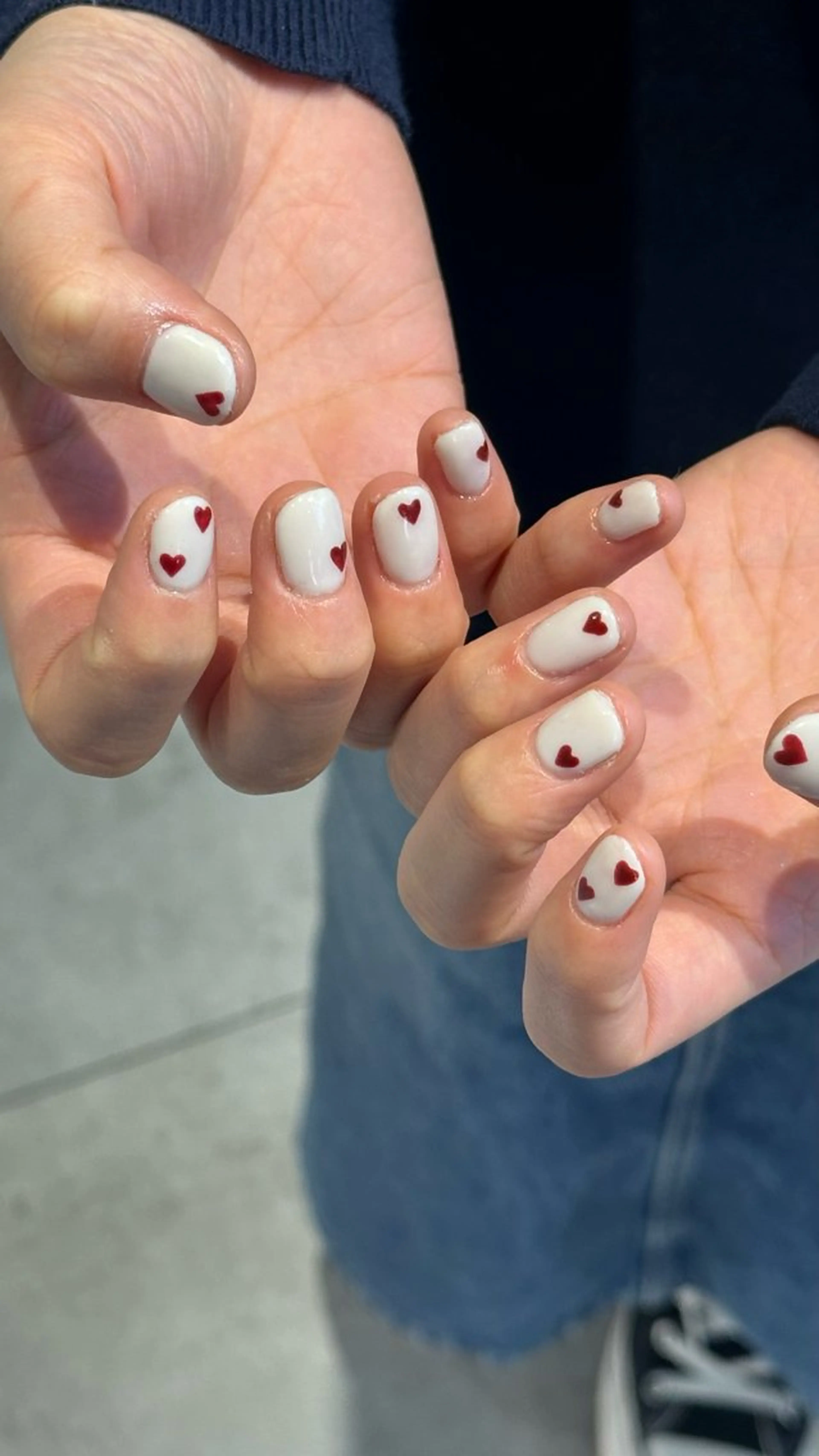 ネイル ハンドネイル 🎀韓国レイヤー特化 🎀ベージュ/ミクのヘアスタイル