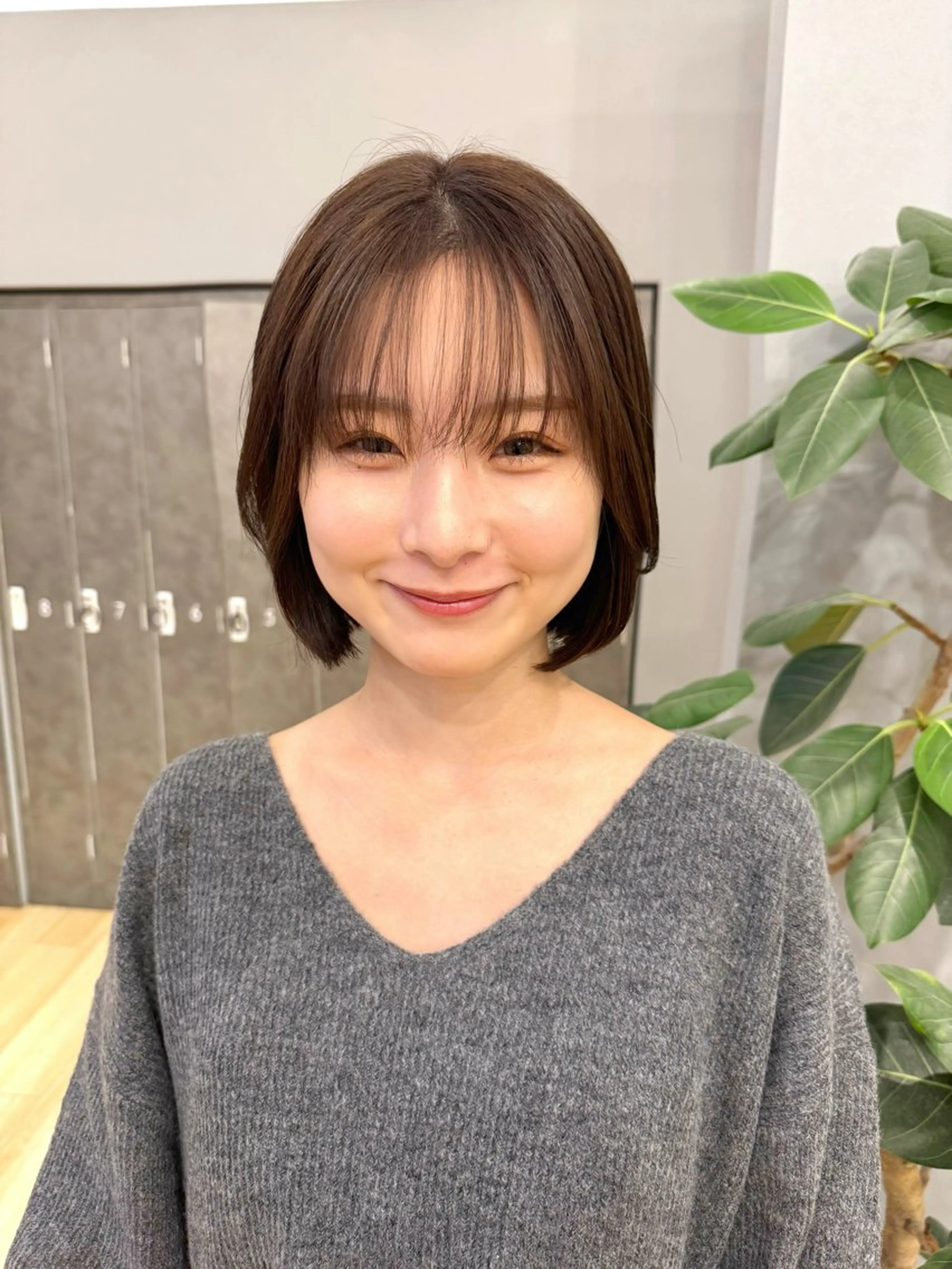 ショート 田中 優菜のヘアスタイル