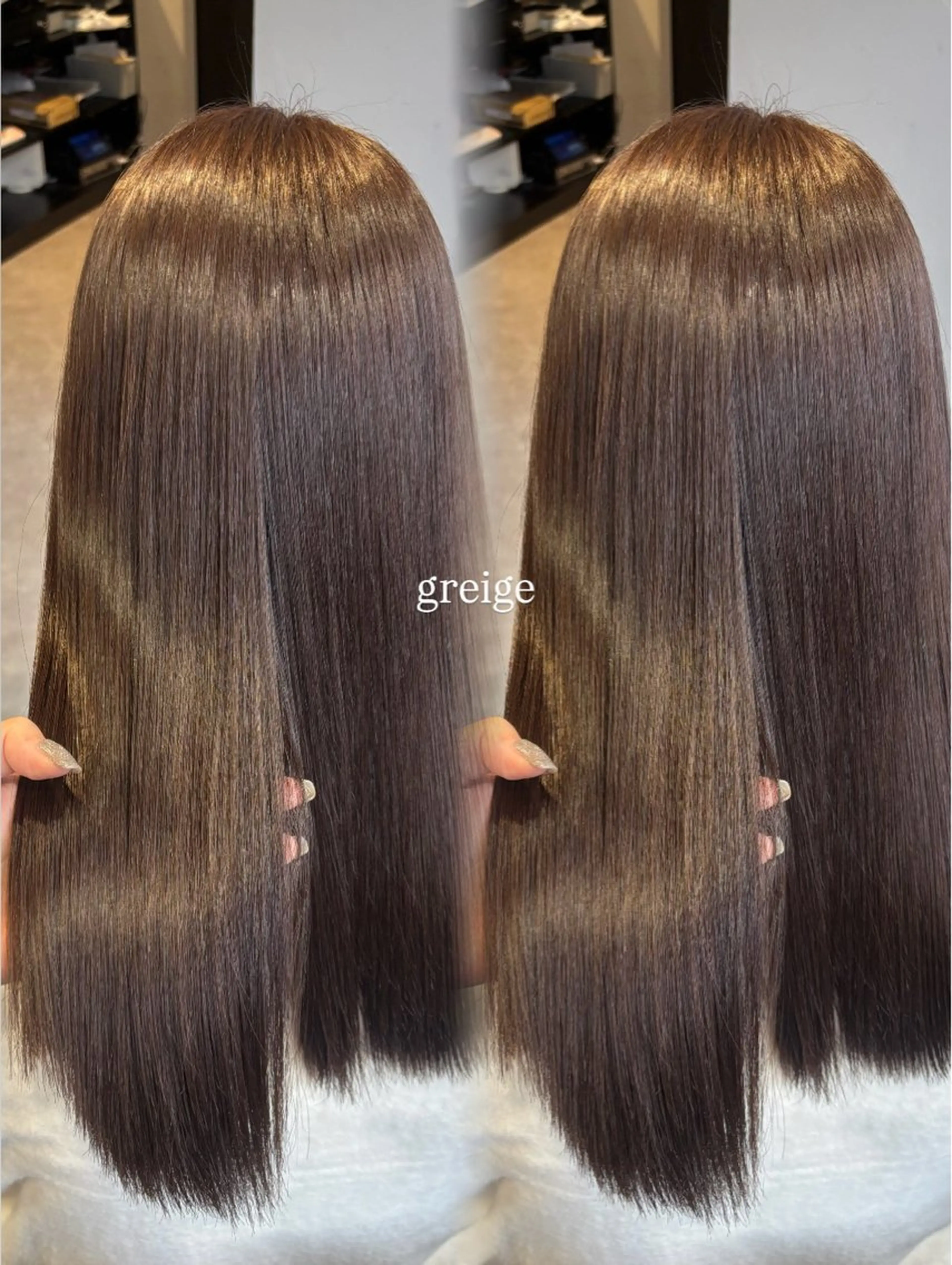 透明感カラー＋ハホニコTR💠の写真