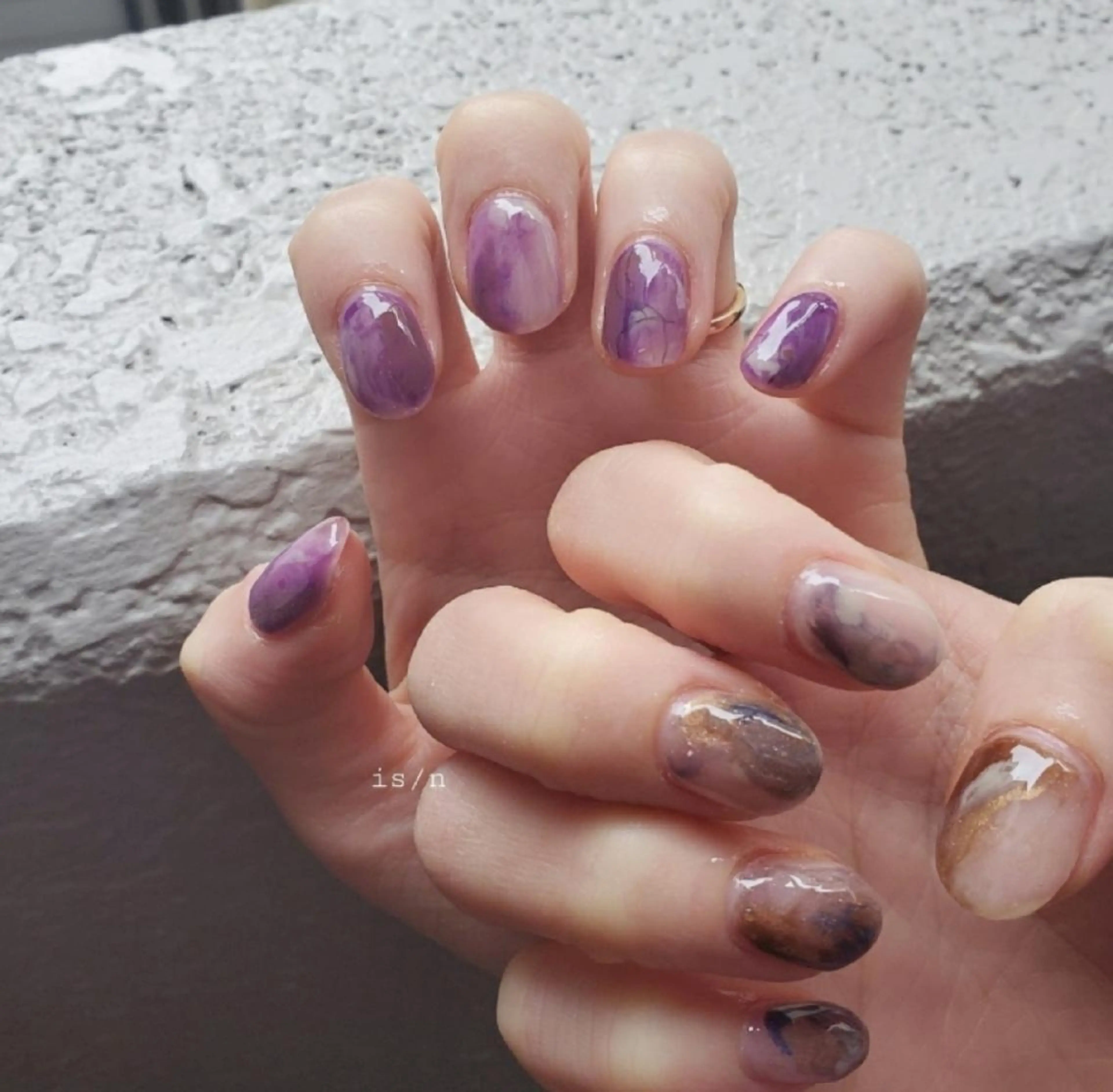 ネイル ハンドネイル 店長 佐藤のネイルデザイン