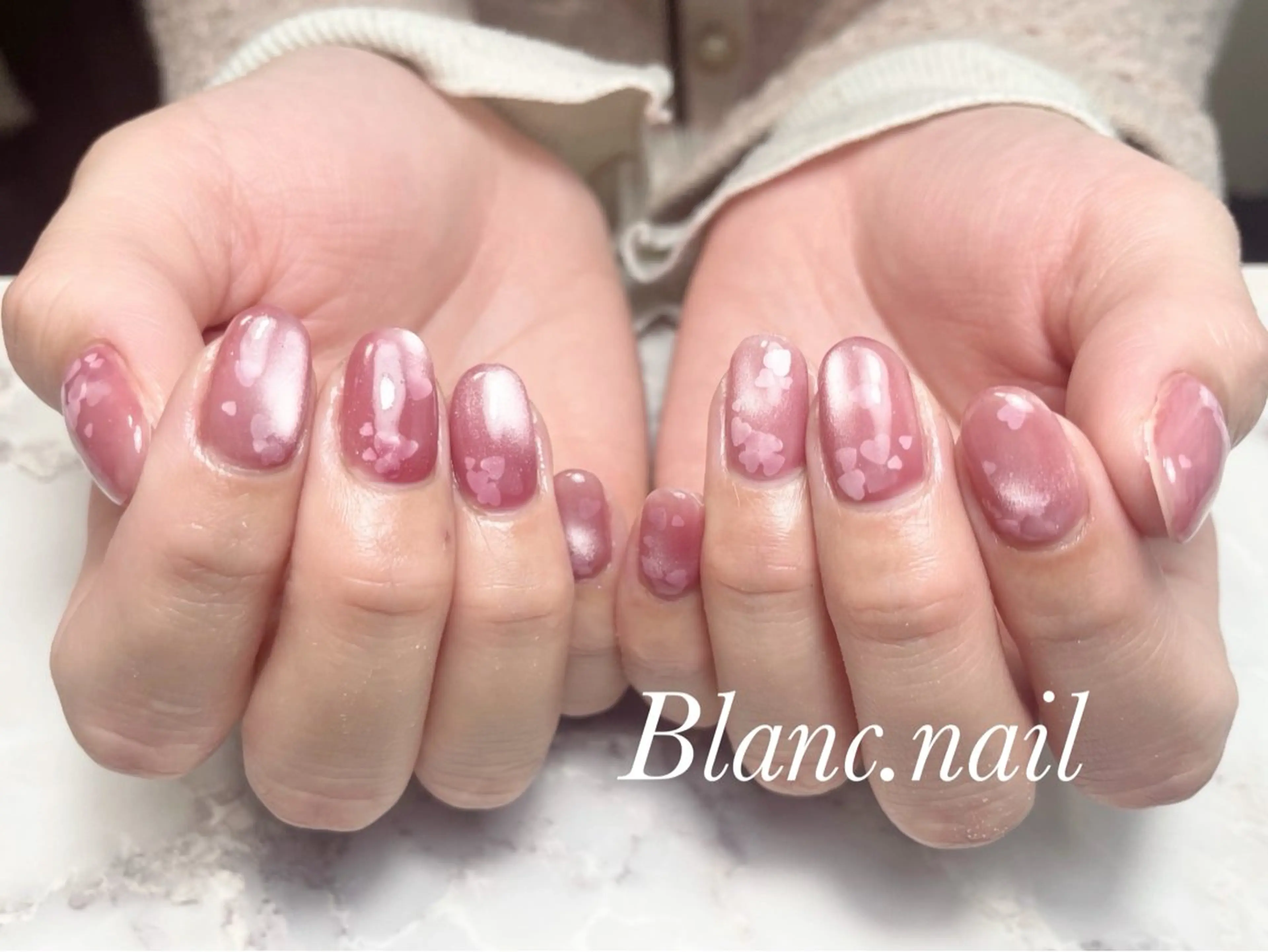 ネイル ハンドネイル BLANCEnail所属・BLANCnail yuuのネイルデザイン
