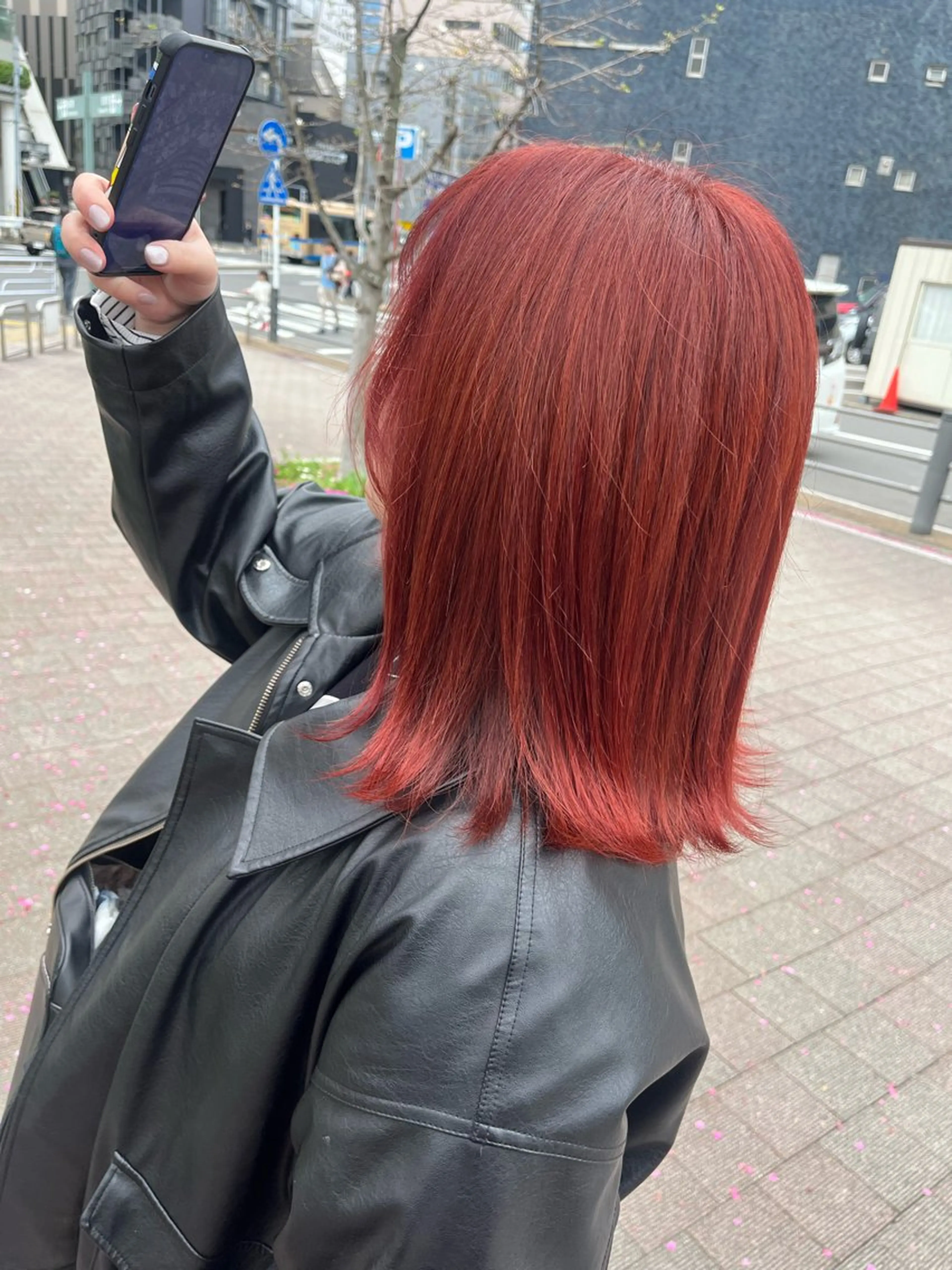 ミディアム カラー ブリーチ ブリーチなしカラー 髪質改善 トリートメント ヘアカラー トリートメント Go   Today シェアサロン　横浜店所属・【ただの天才 🎨】のヘアスタイル