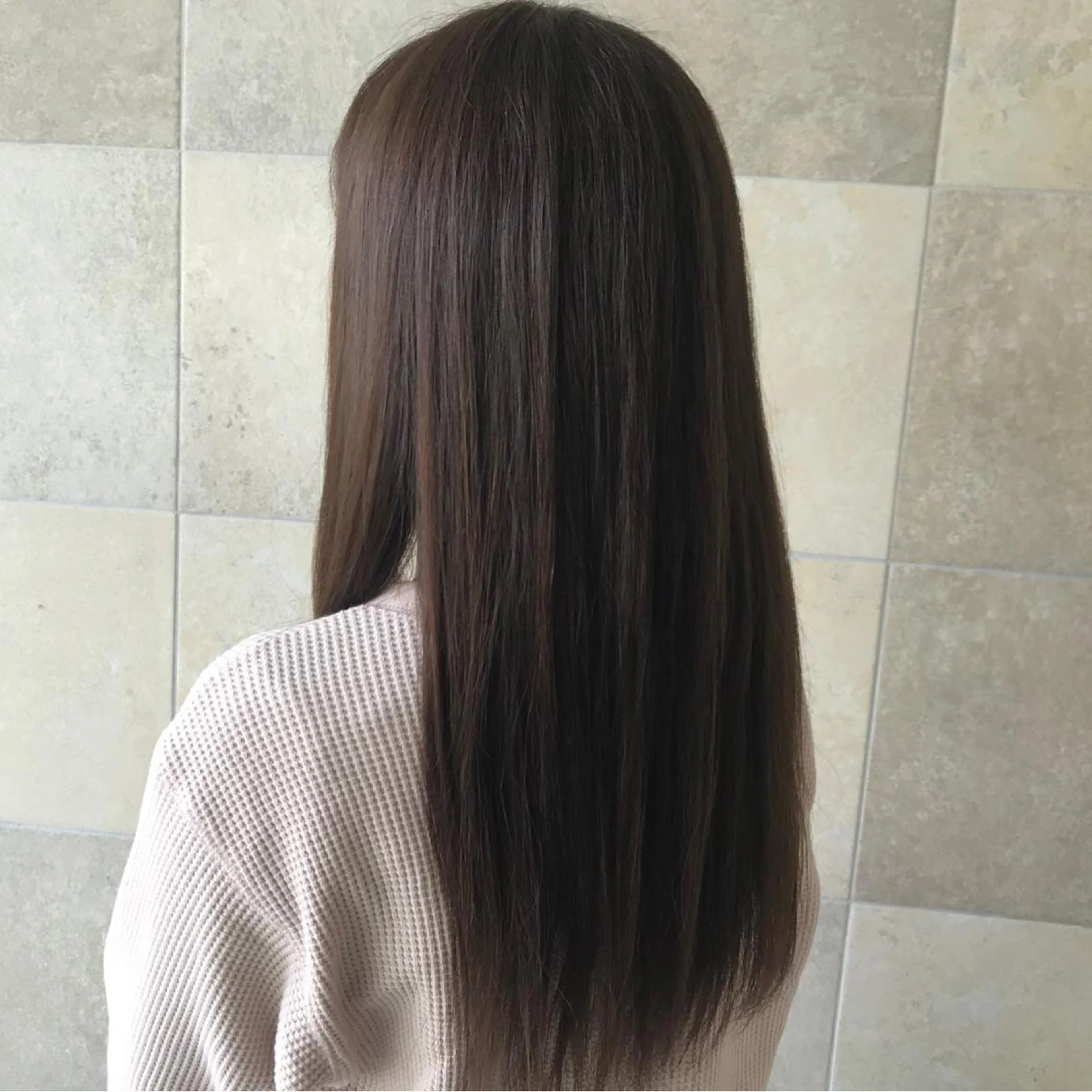 ロング カラー 田中 あかねのヘアスタイル