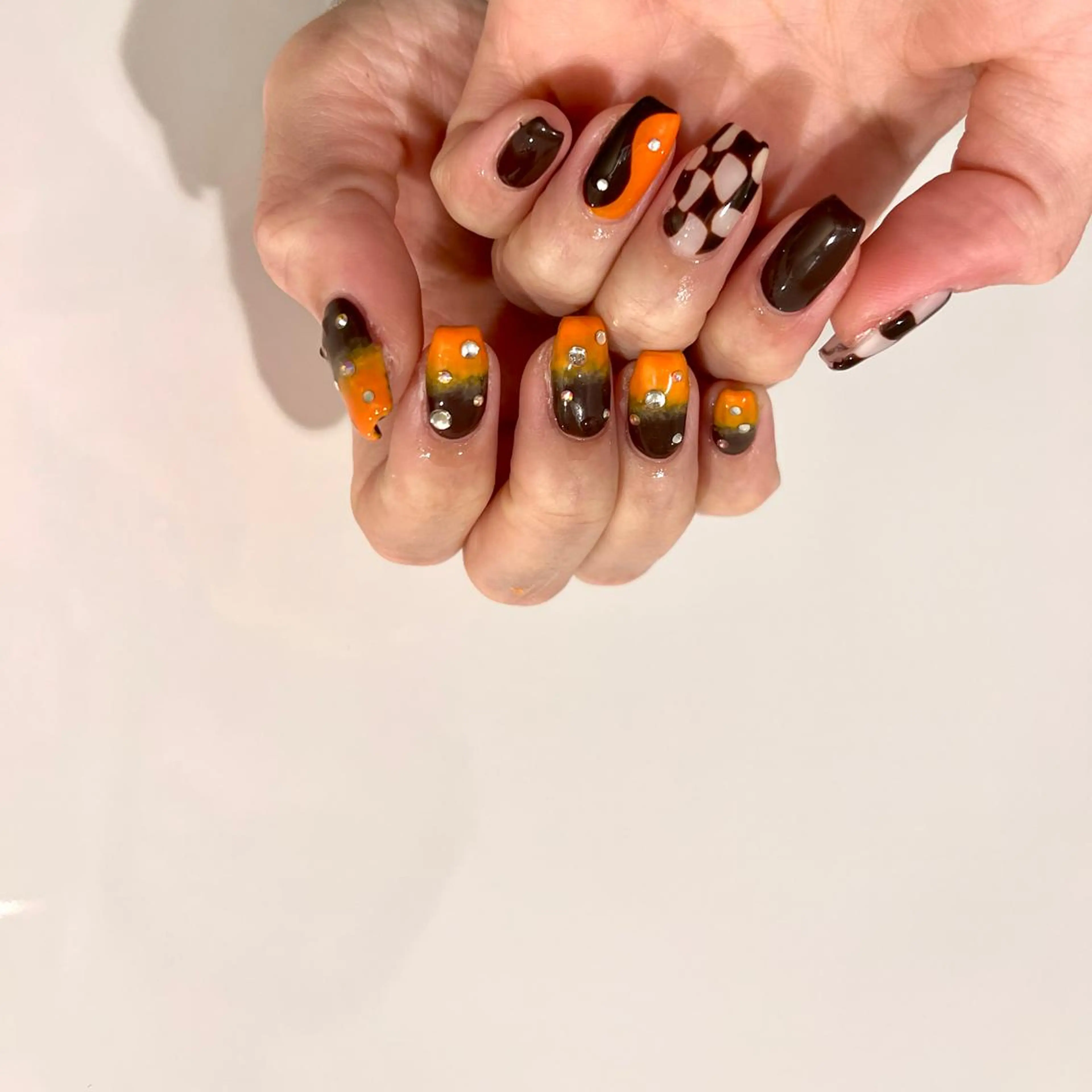 ネイル 黒葛原 めぐみのネイルデザイン