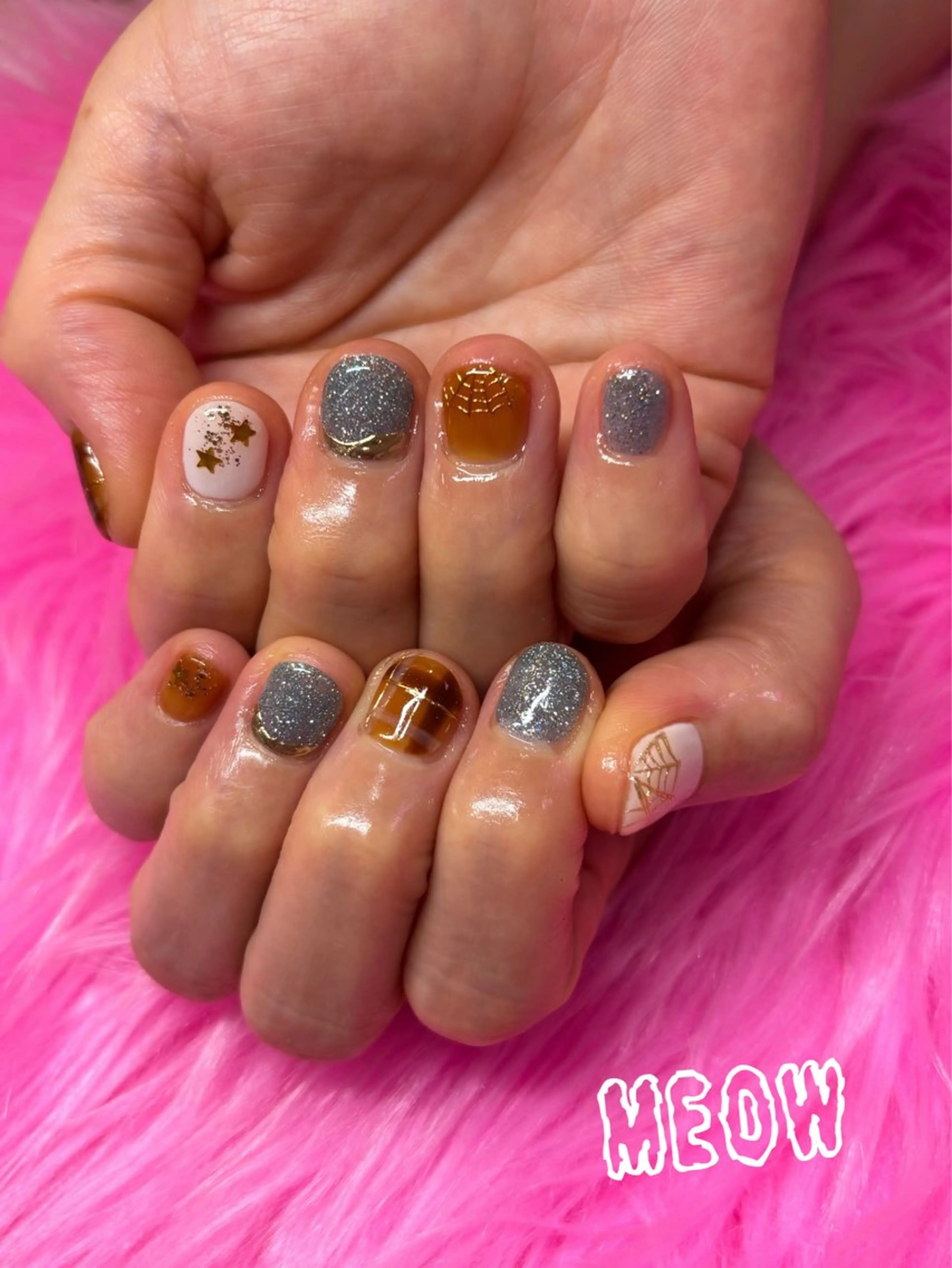 ネイル ハロウィン ハンドネイル BodyDesignSalonEene.所属・MEOW RANのエステ・リラクイメージ