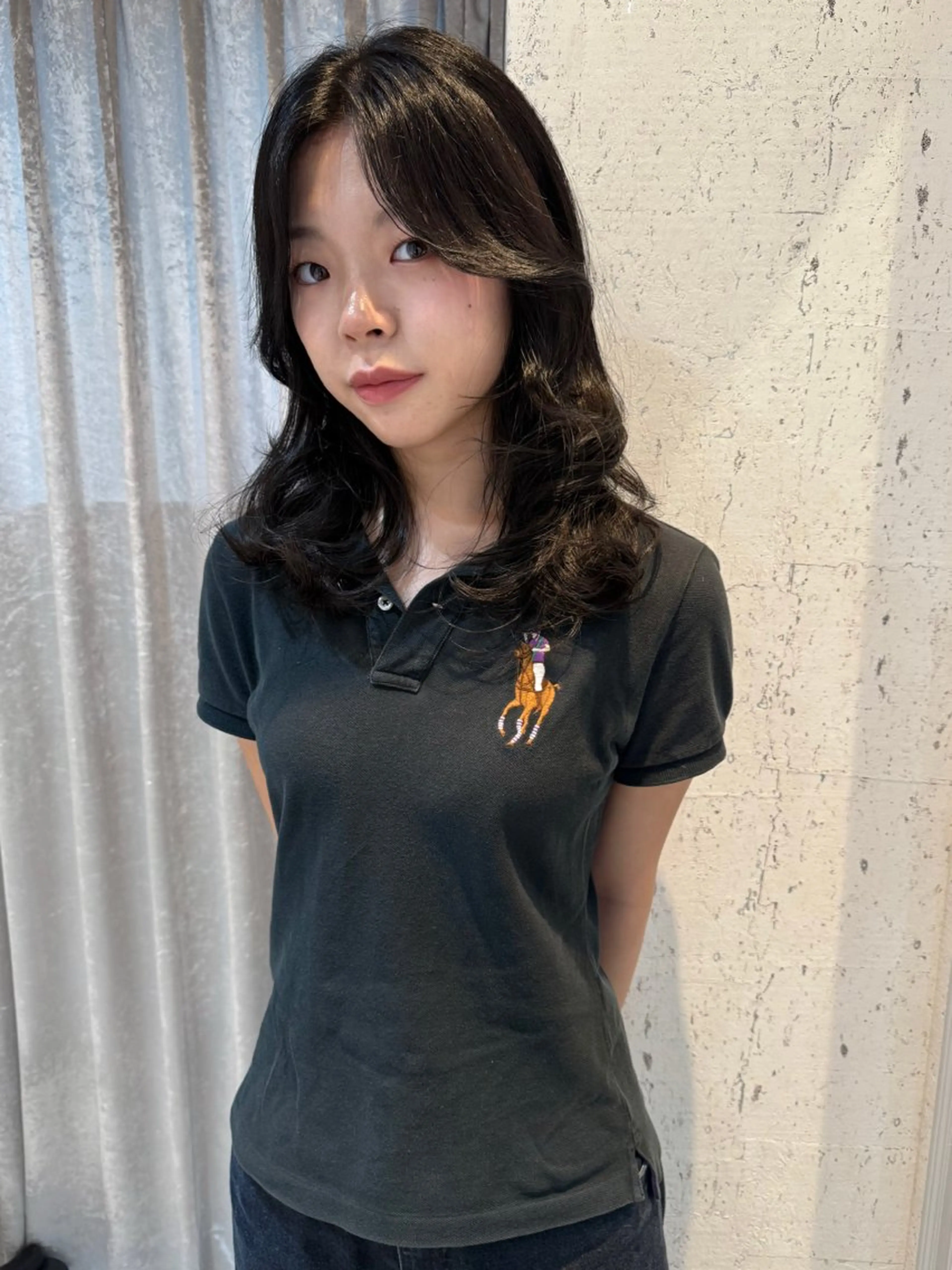 ミディアム カラー カット ヘアカラー トリートメント mai / linoah˚✧のヘアスタイル