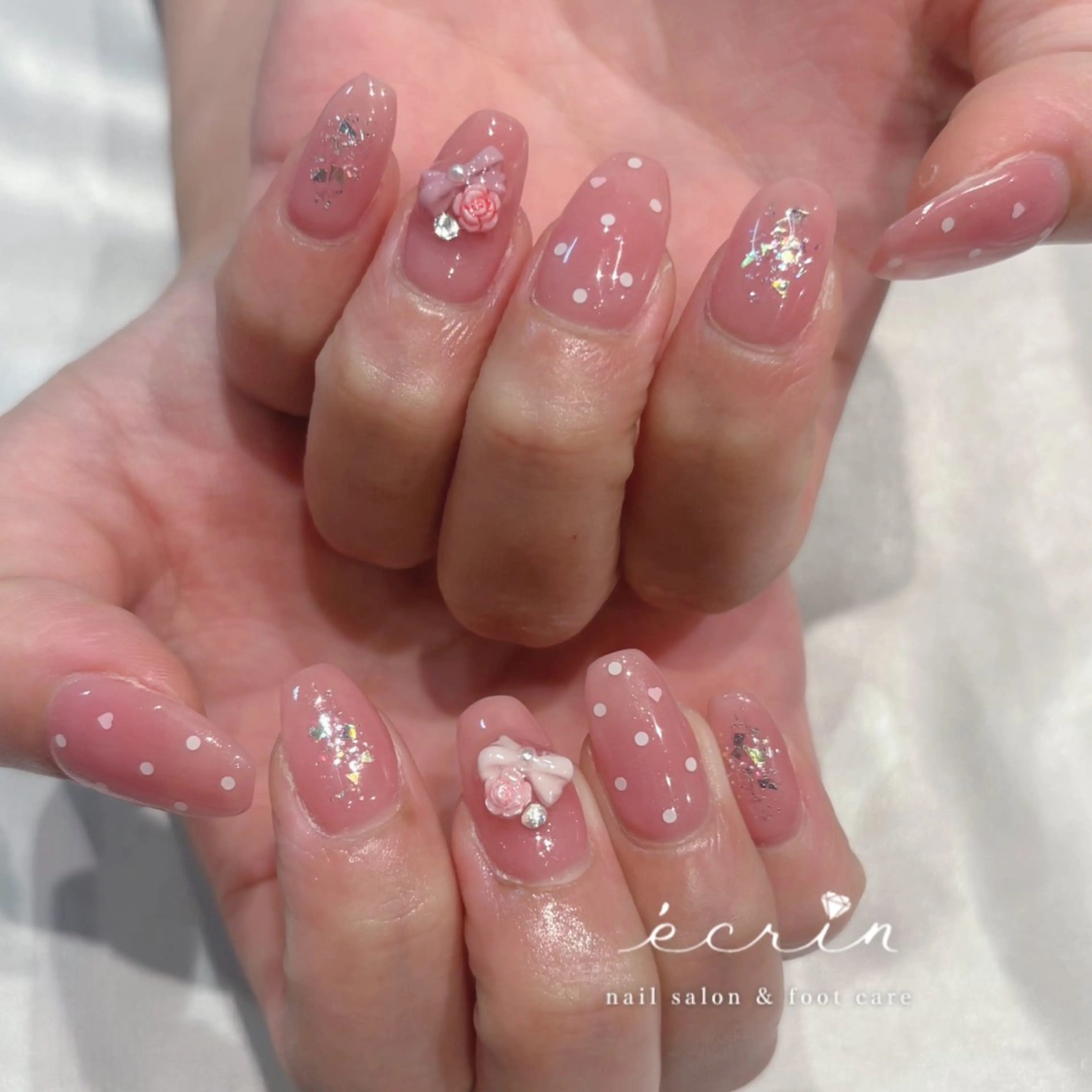 ネイル ecrin エクラン Haruka🌼のネイルデザイン