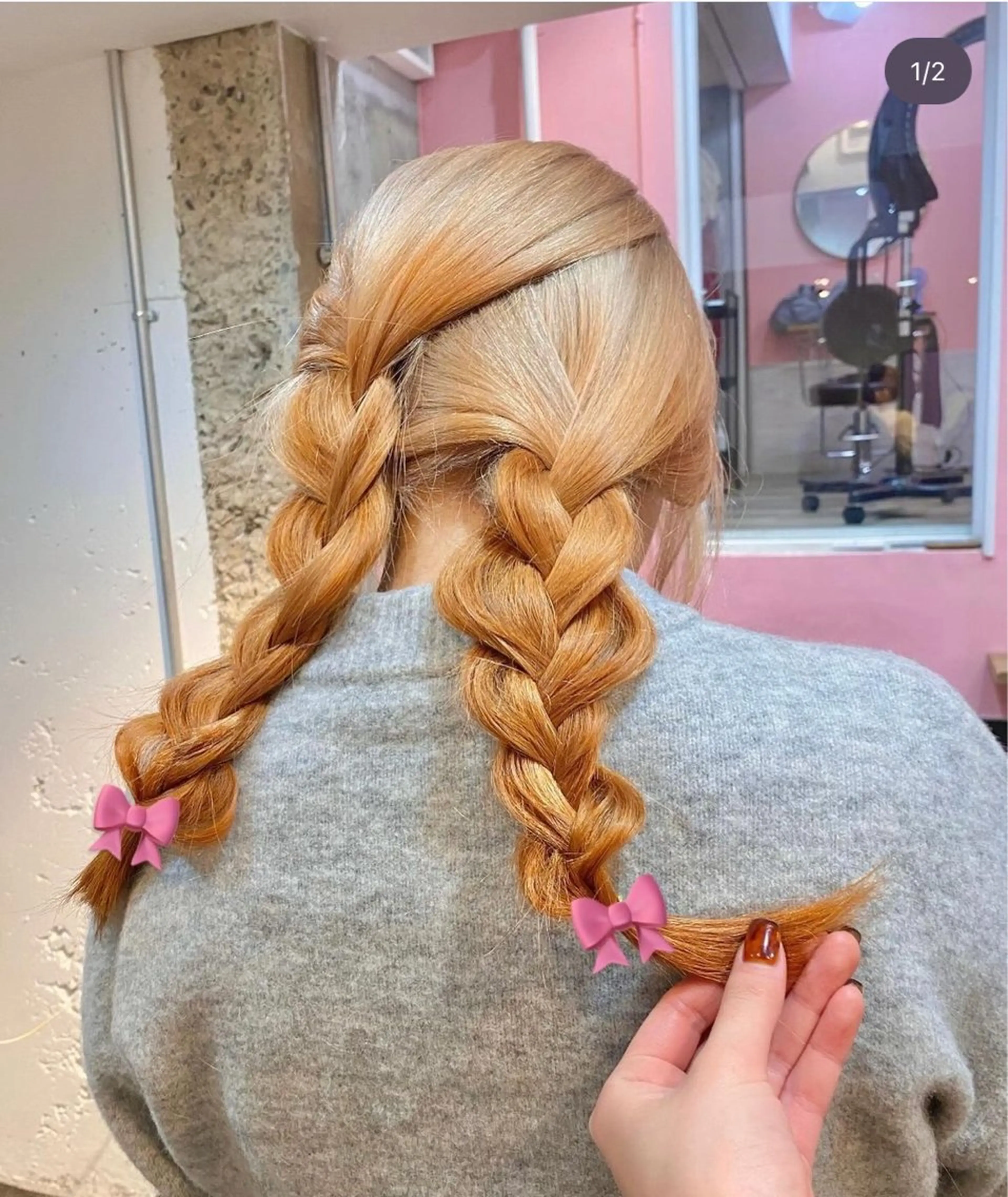 ロング 捺葵 @72tomi__のヘアスタイル