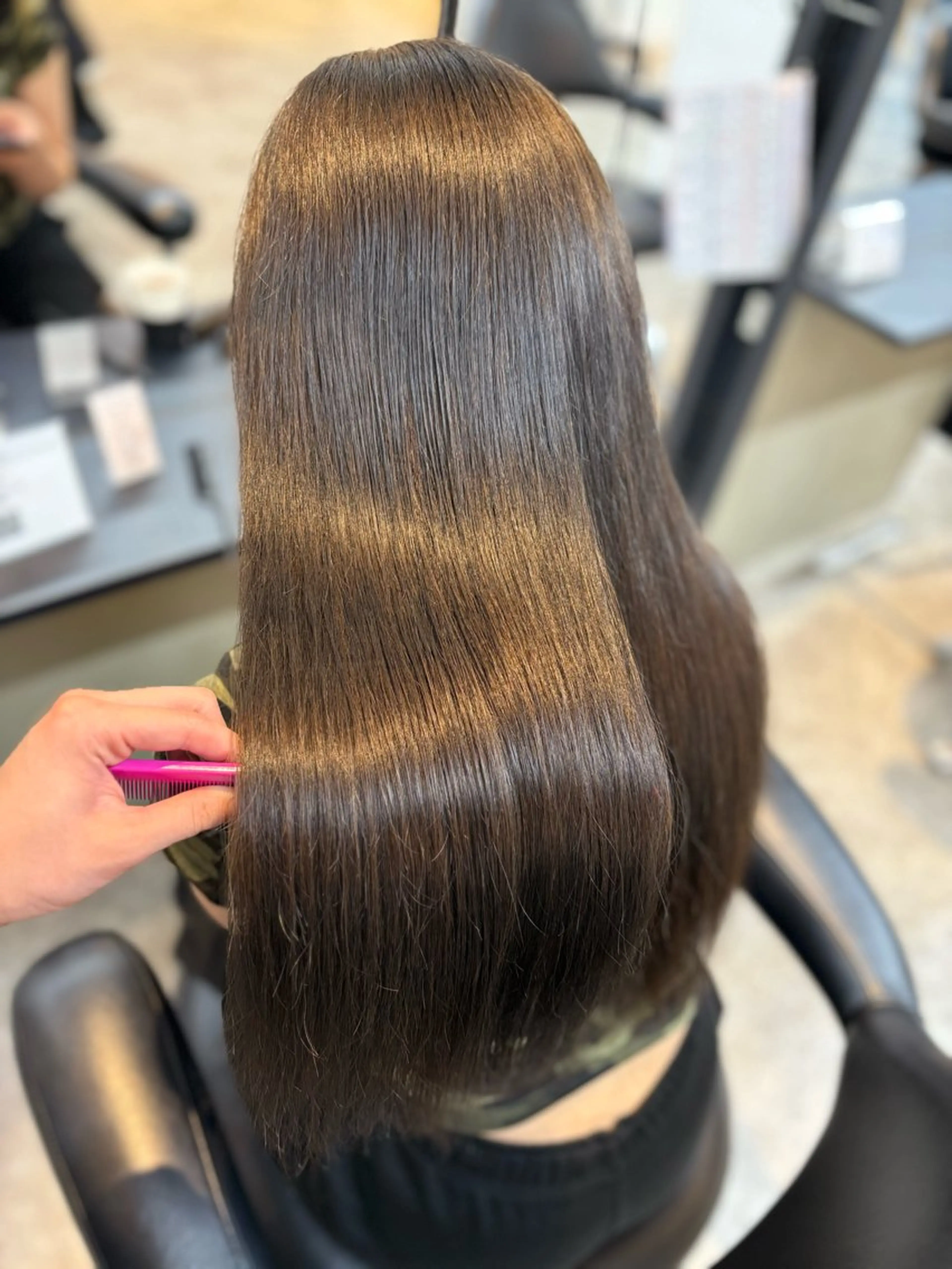 ロング カラー 札幌艶髪/透明感 カラー🍓さつき🍓のヘアスタイル