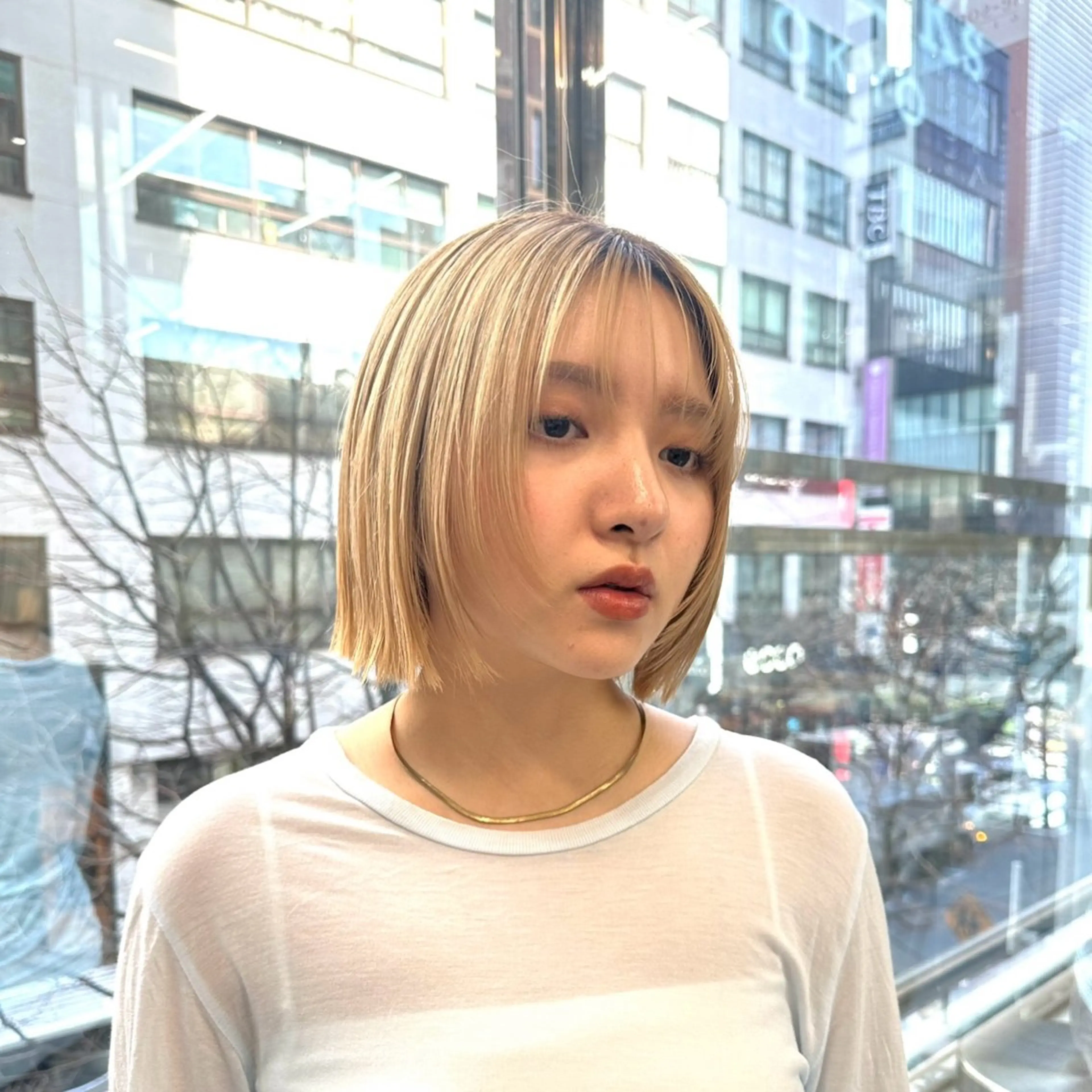 ショート Misora/ボブ/ レイヤー/艶カラーのヘアスタイル