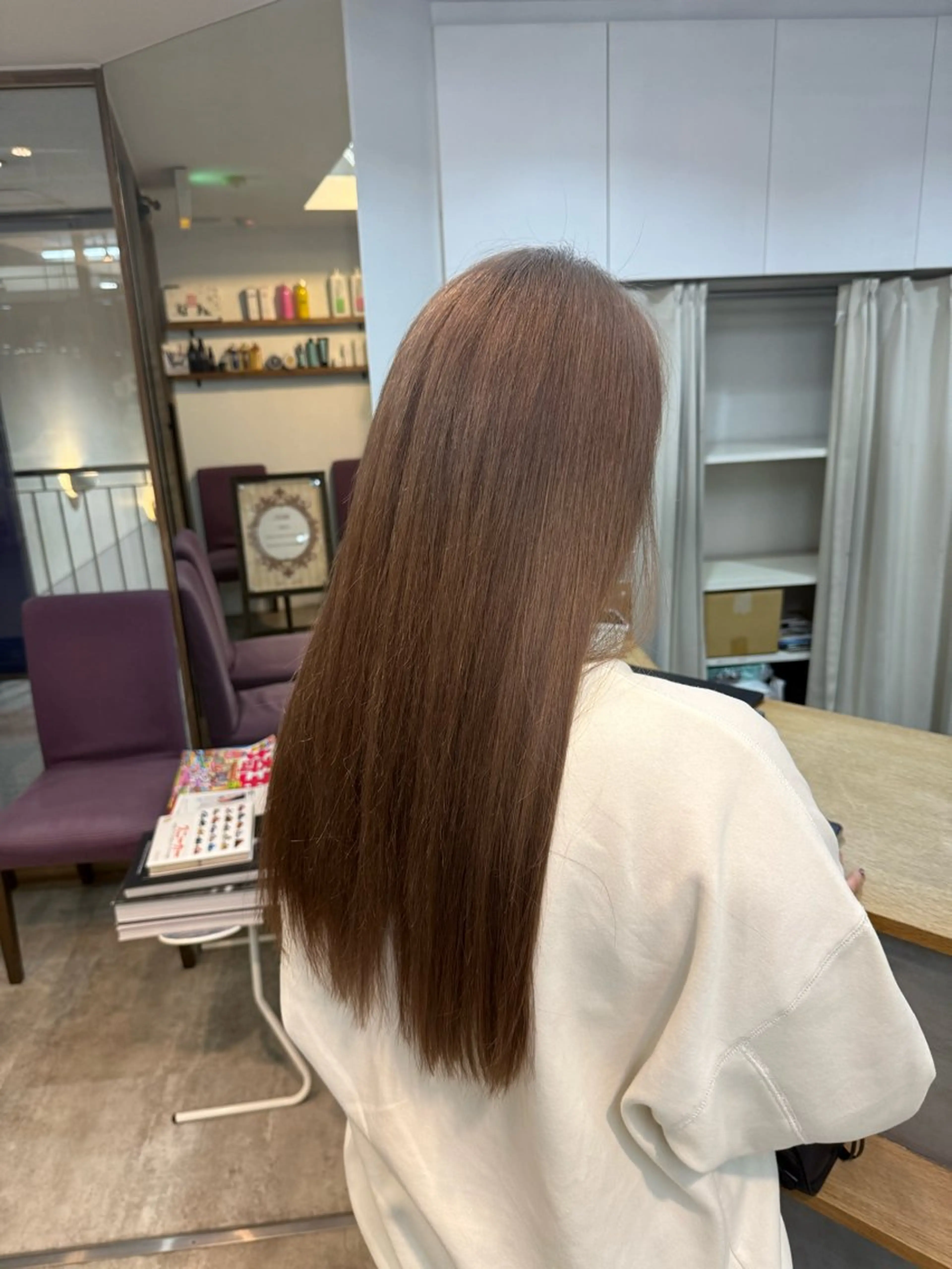 カラー ヘアカラー 高山 穂香のヘアスタイル