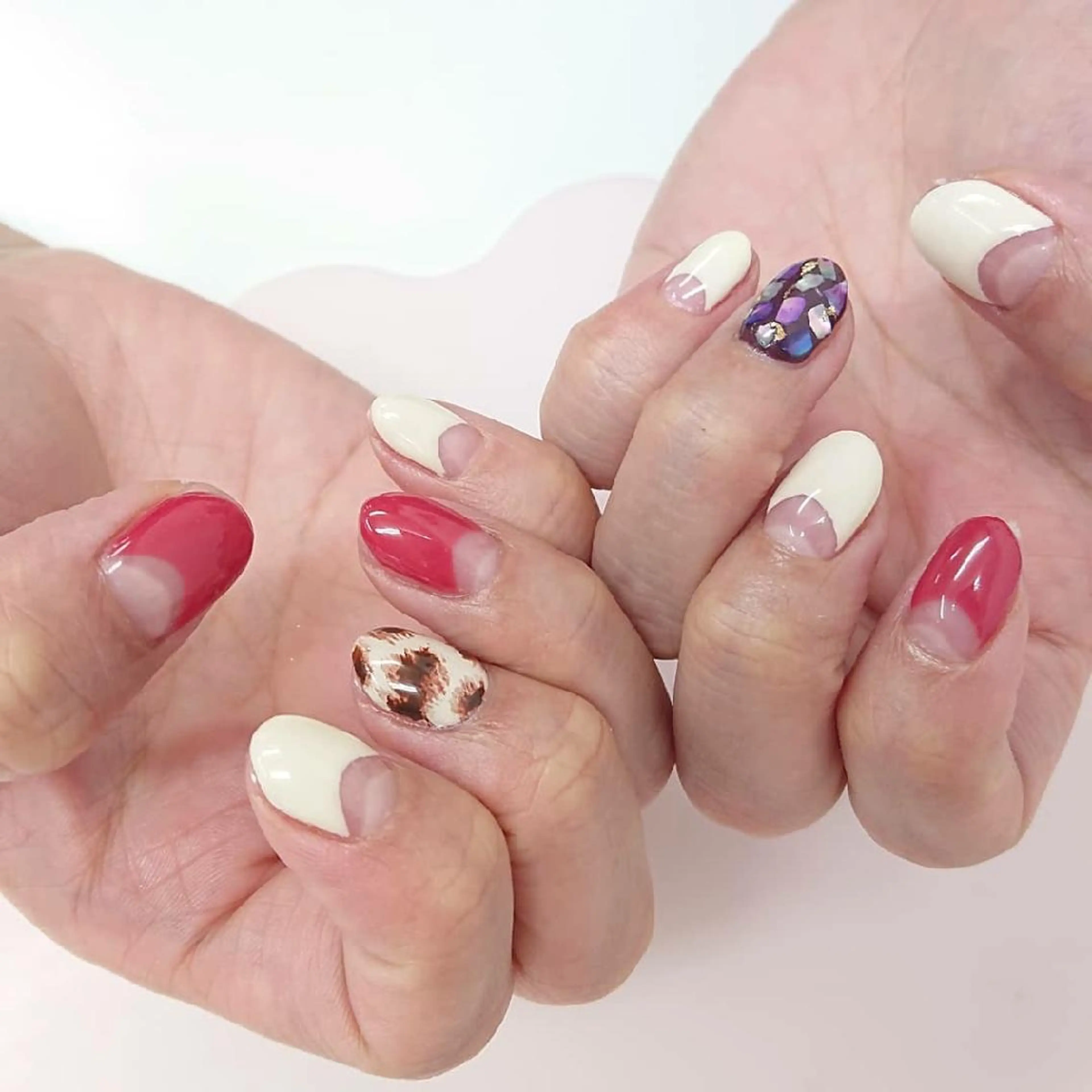 ネイル アートネイル フレンチネイル トミーワイネイル所属・トミー ワイのネイルデザイン