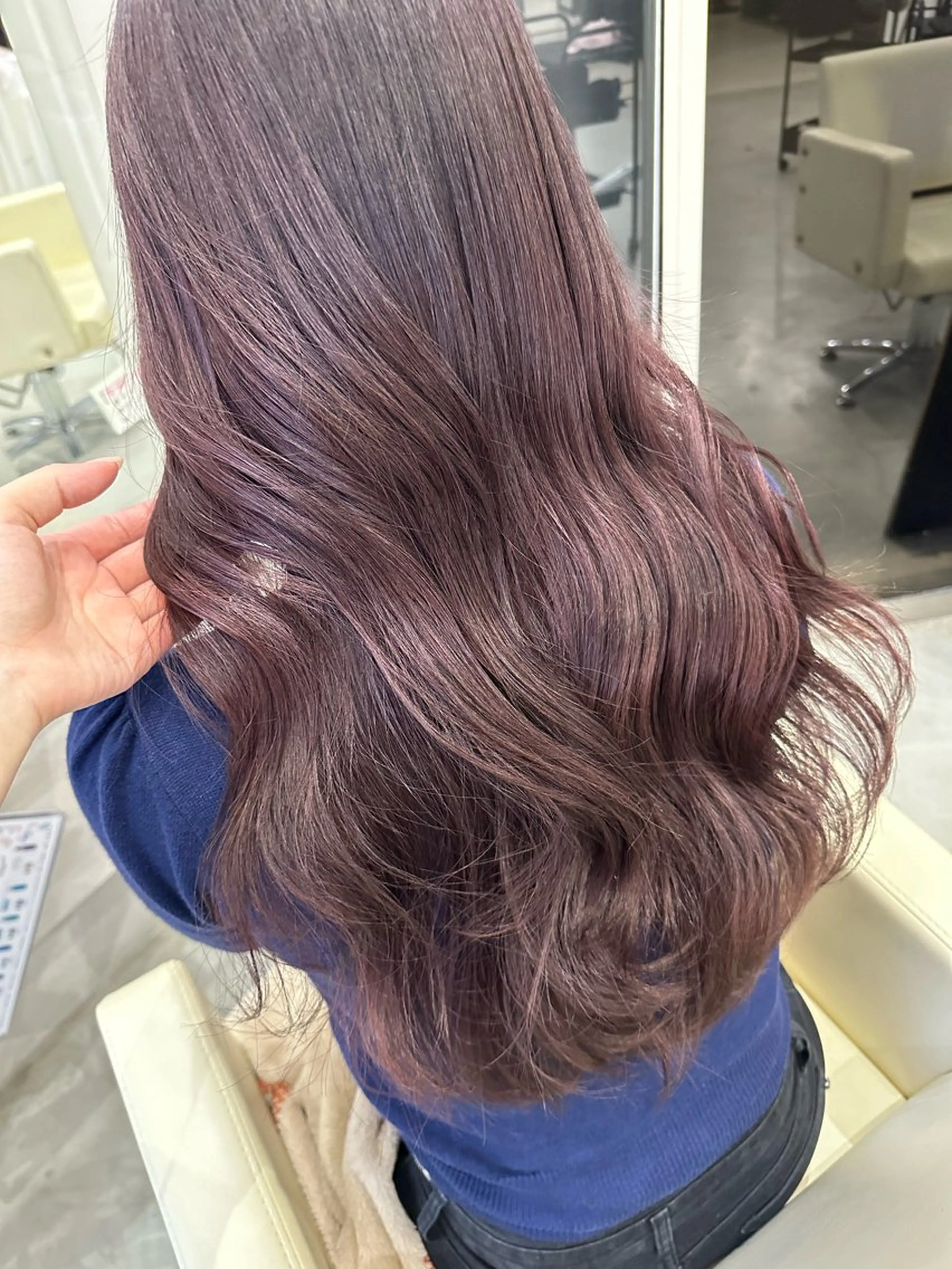 ロング カラー ヘアカラー さあや 【透け感/艶感】のヘアスタイル