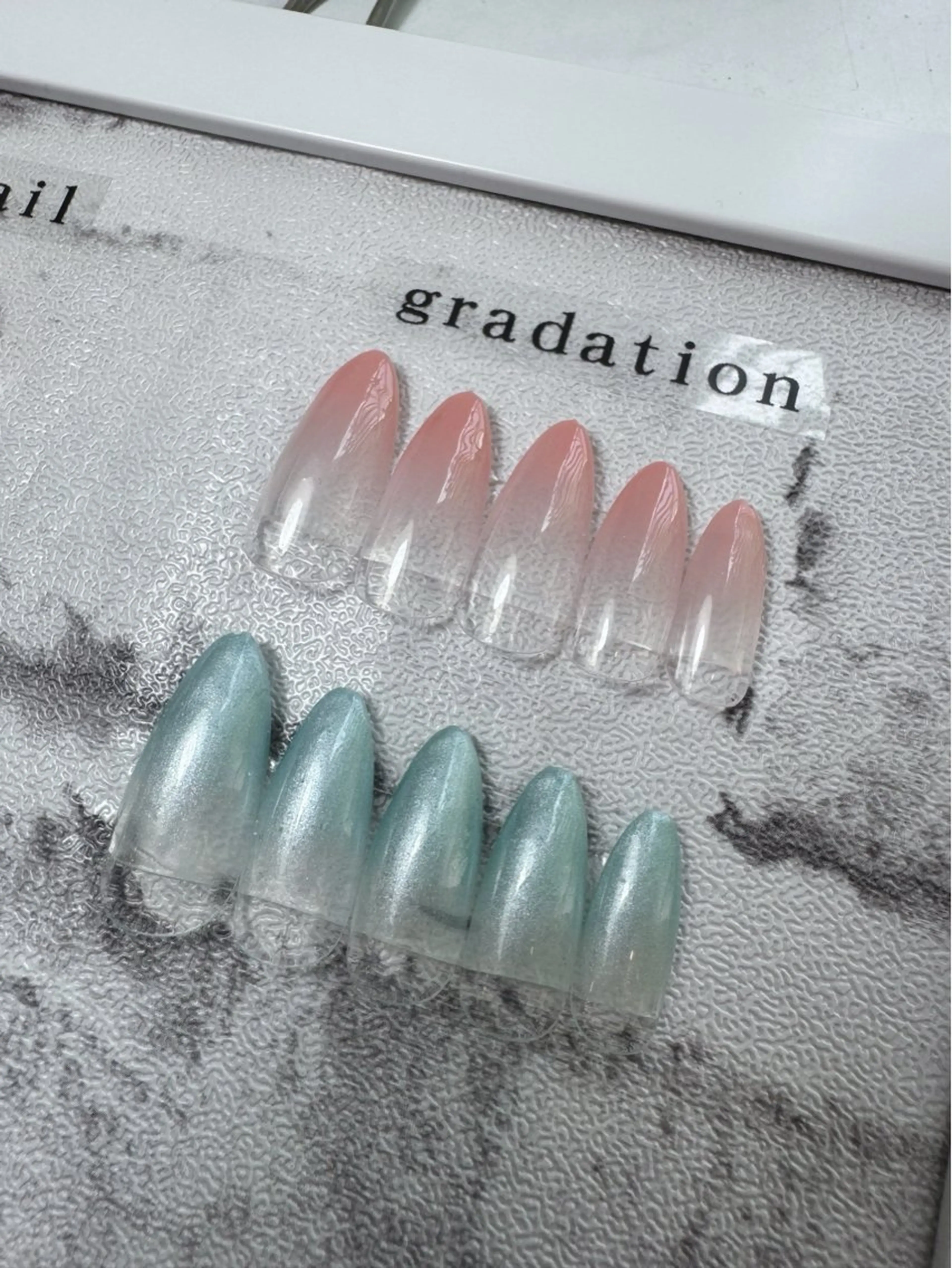 ネイル グラデーション Kealoha nail所属・西村 ゆりのネイルデザイン