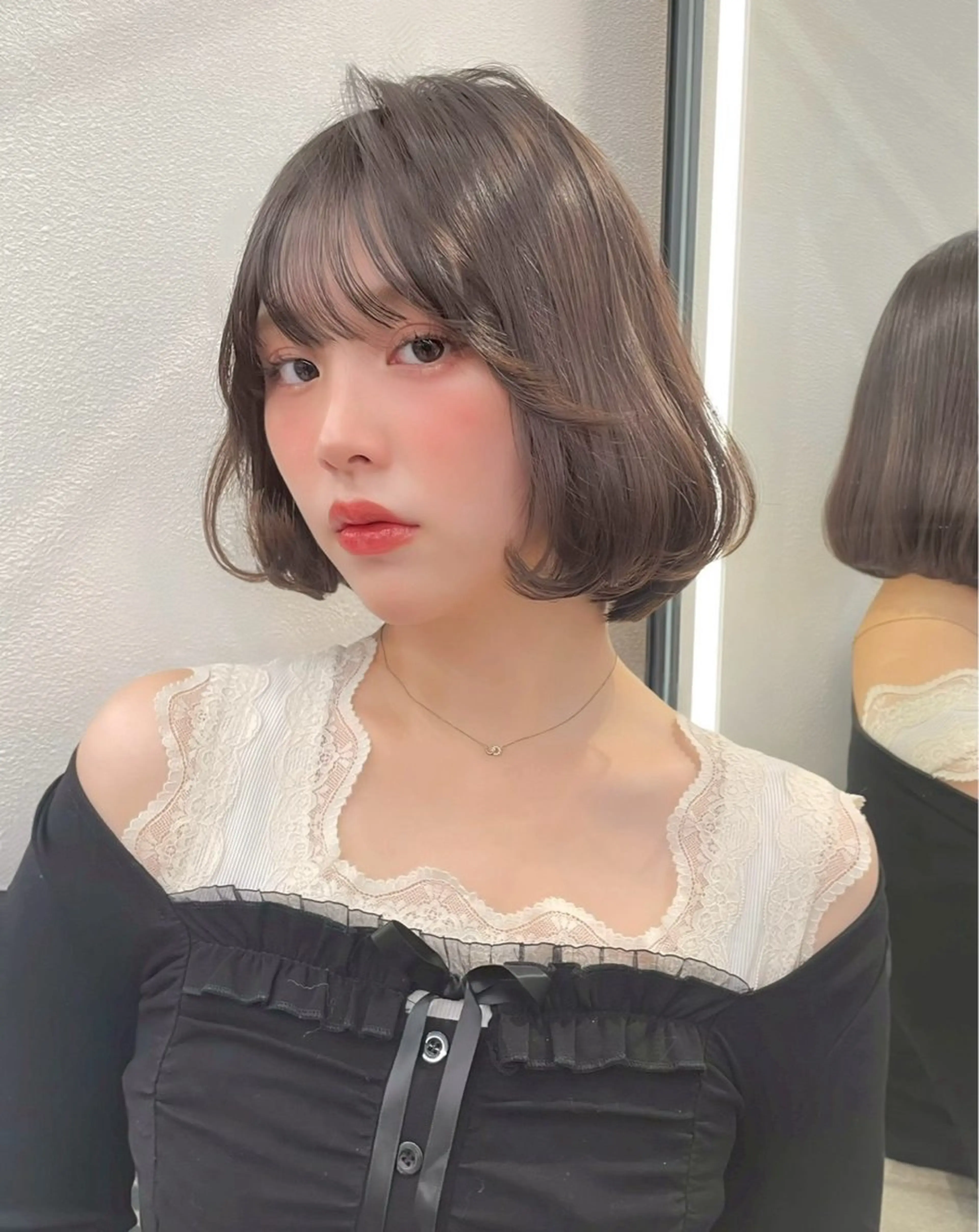 ミディアム 🩵縮毛矯正 /🫧harukaのヘアスタイル