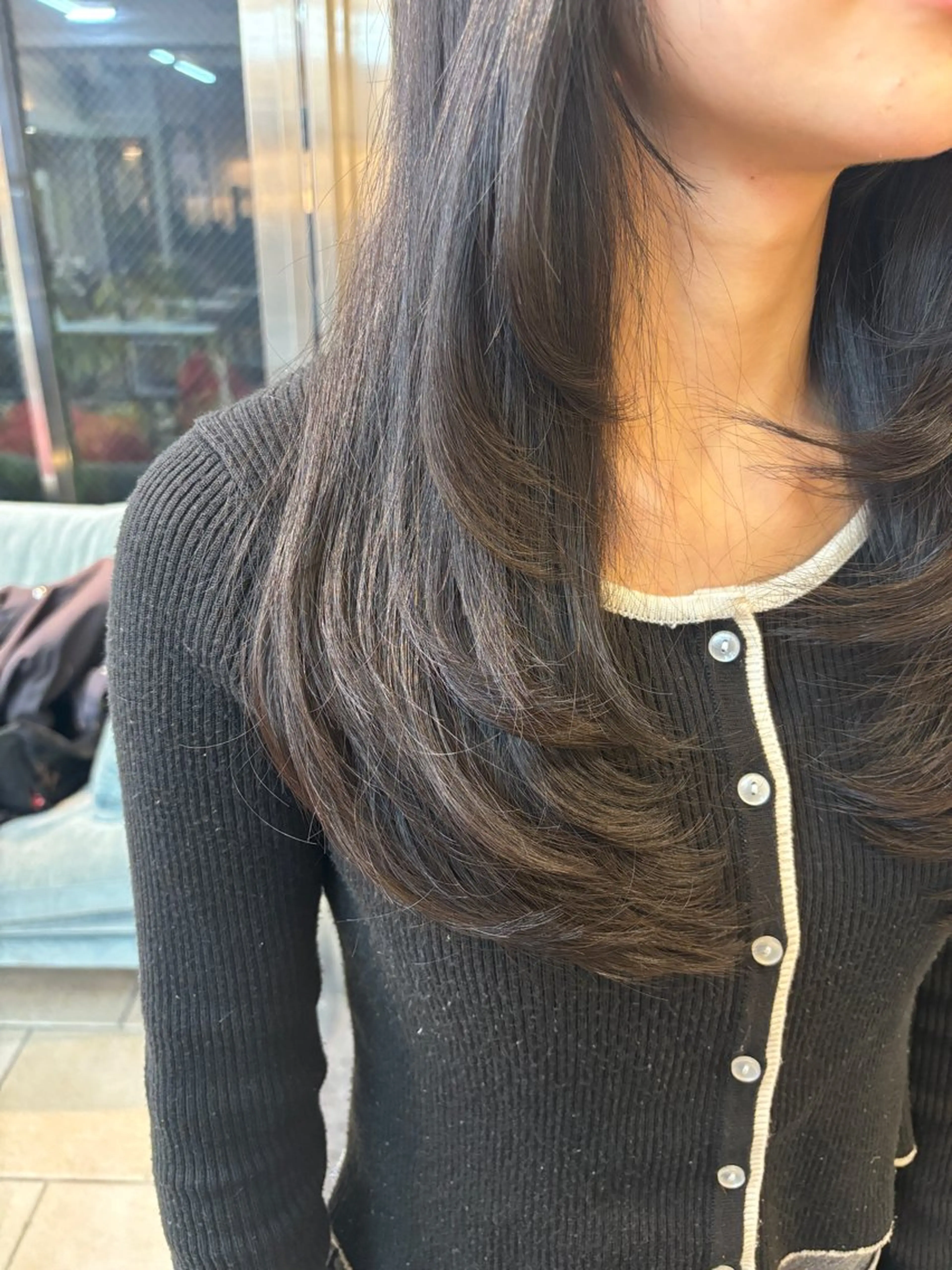 セミロング メンズ特化/パーマ 縮毛矯正/AYAのヘアスタイル