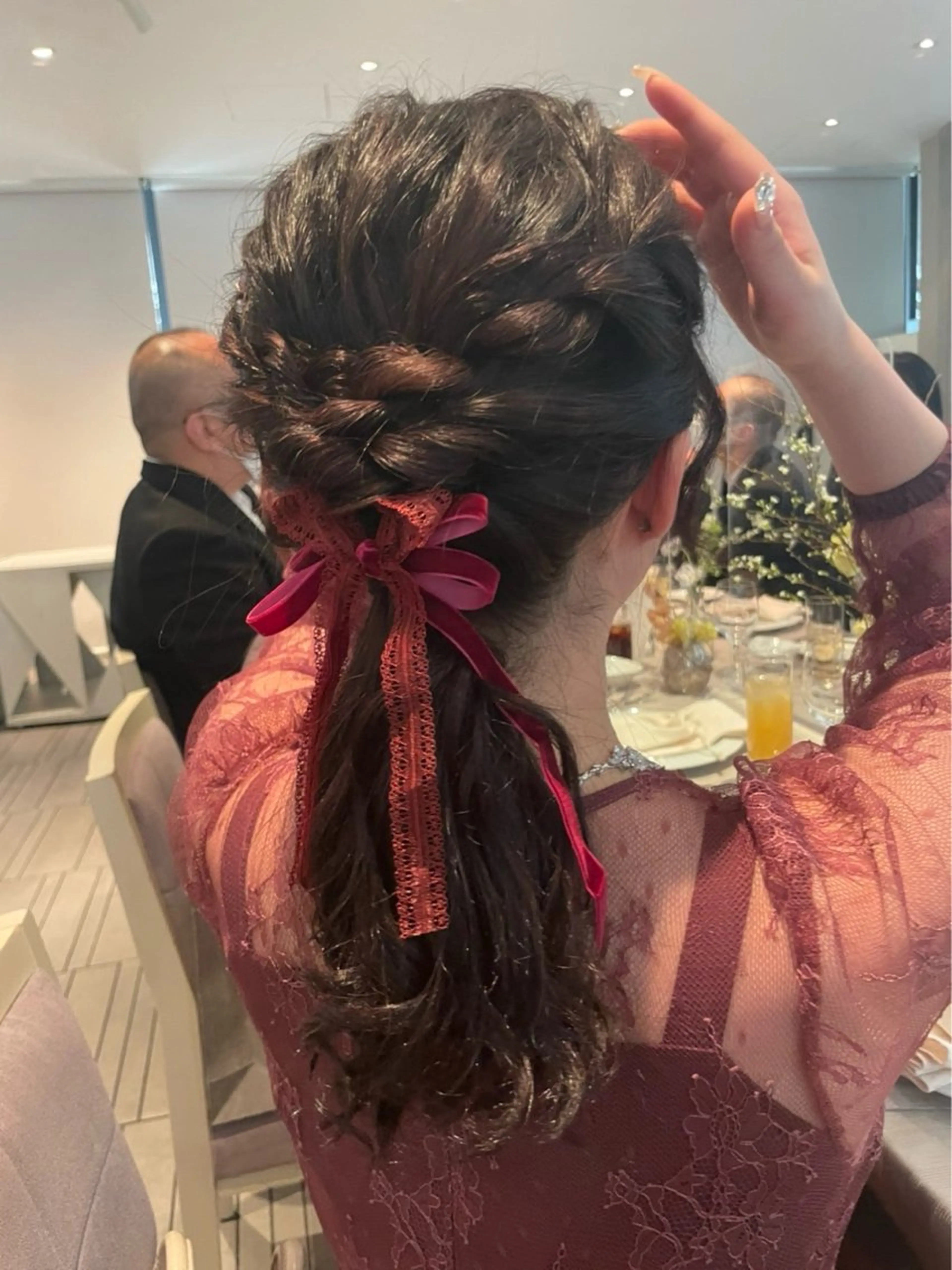 ヘアアレンジ ヘアセット 豊中駅2分 lilyのヘアスタイル