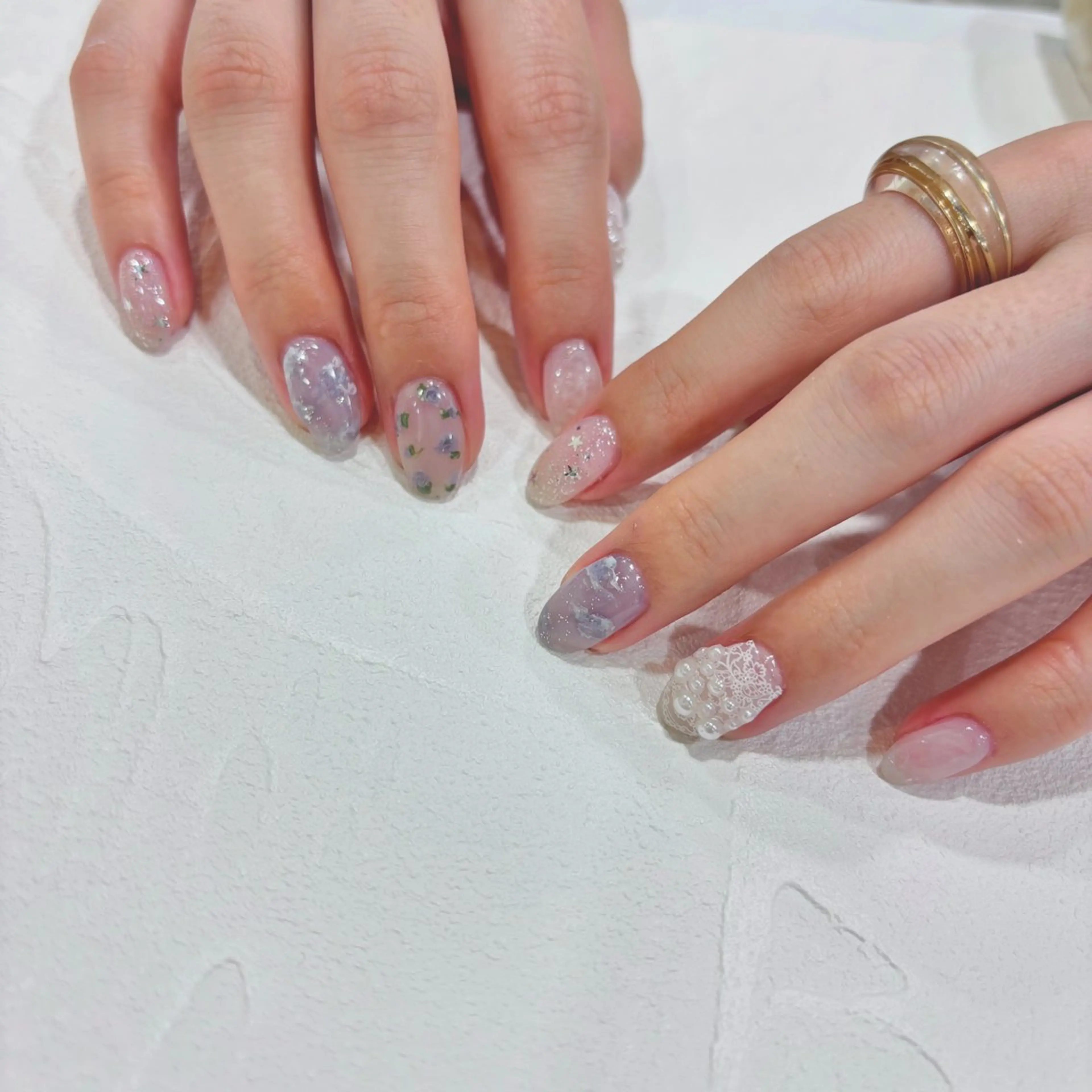 ネイル ハンドネイル Allure小山店 Maiのネイルデザイン