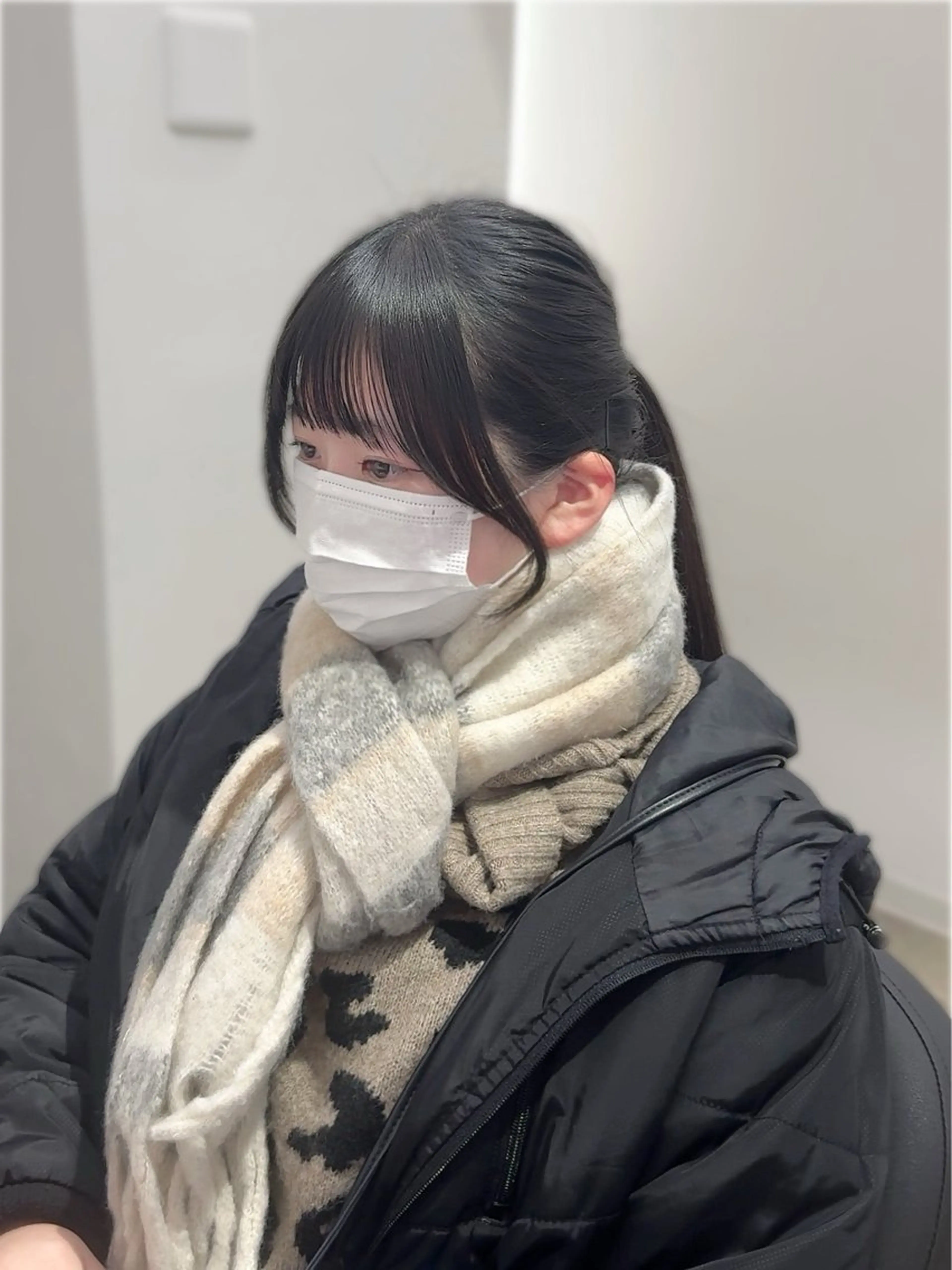 ロング カット YUZU🎀顔まわり ×レイヤーカットのヘアスタイル