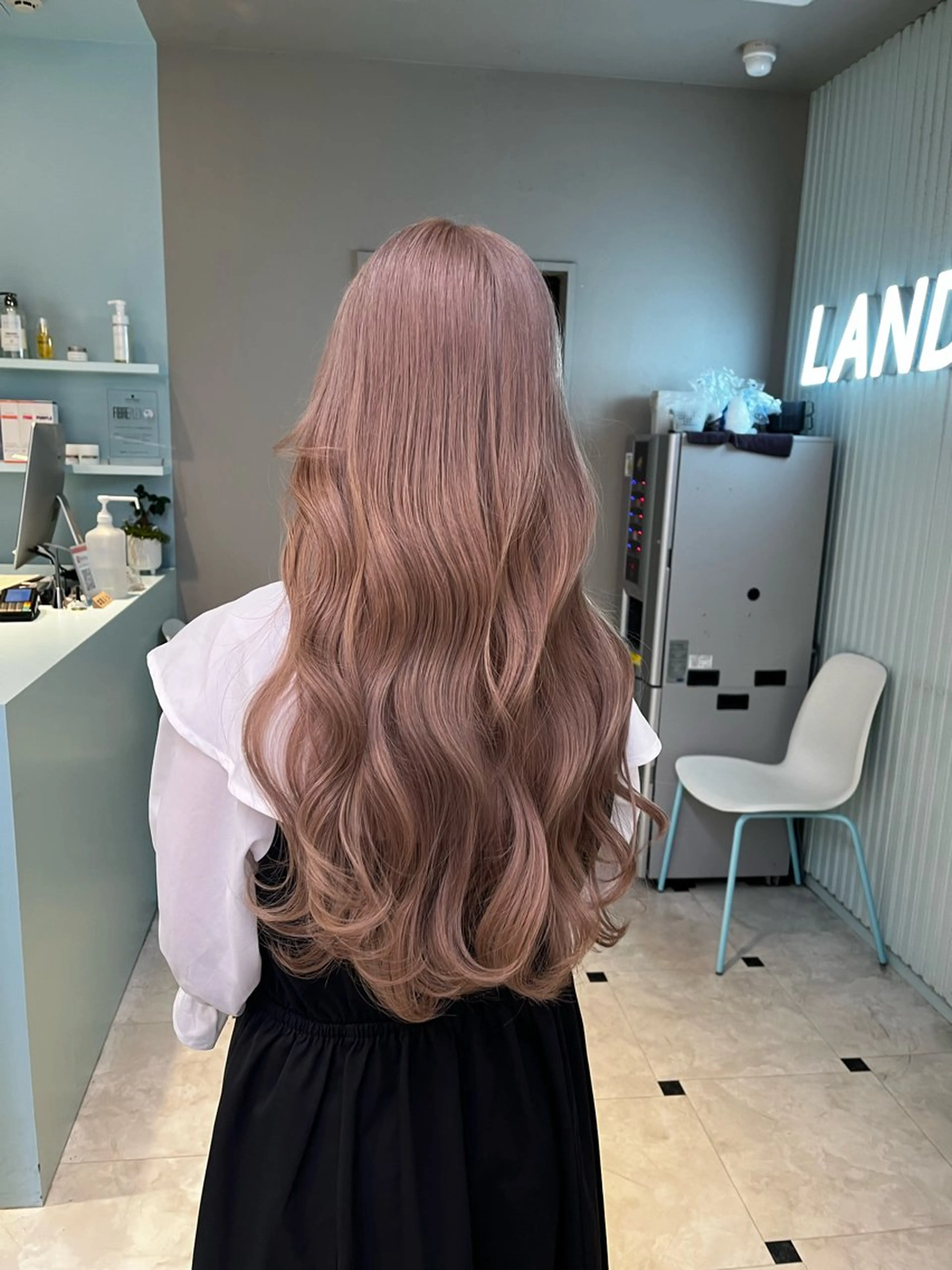 ロング カラー ヘアカラー トリートメント ブリーチカラー 🩵MIZUKIのヘアスタイル