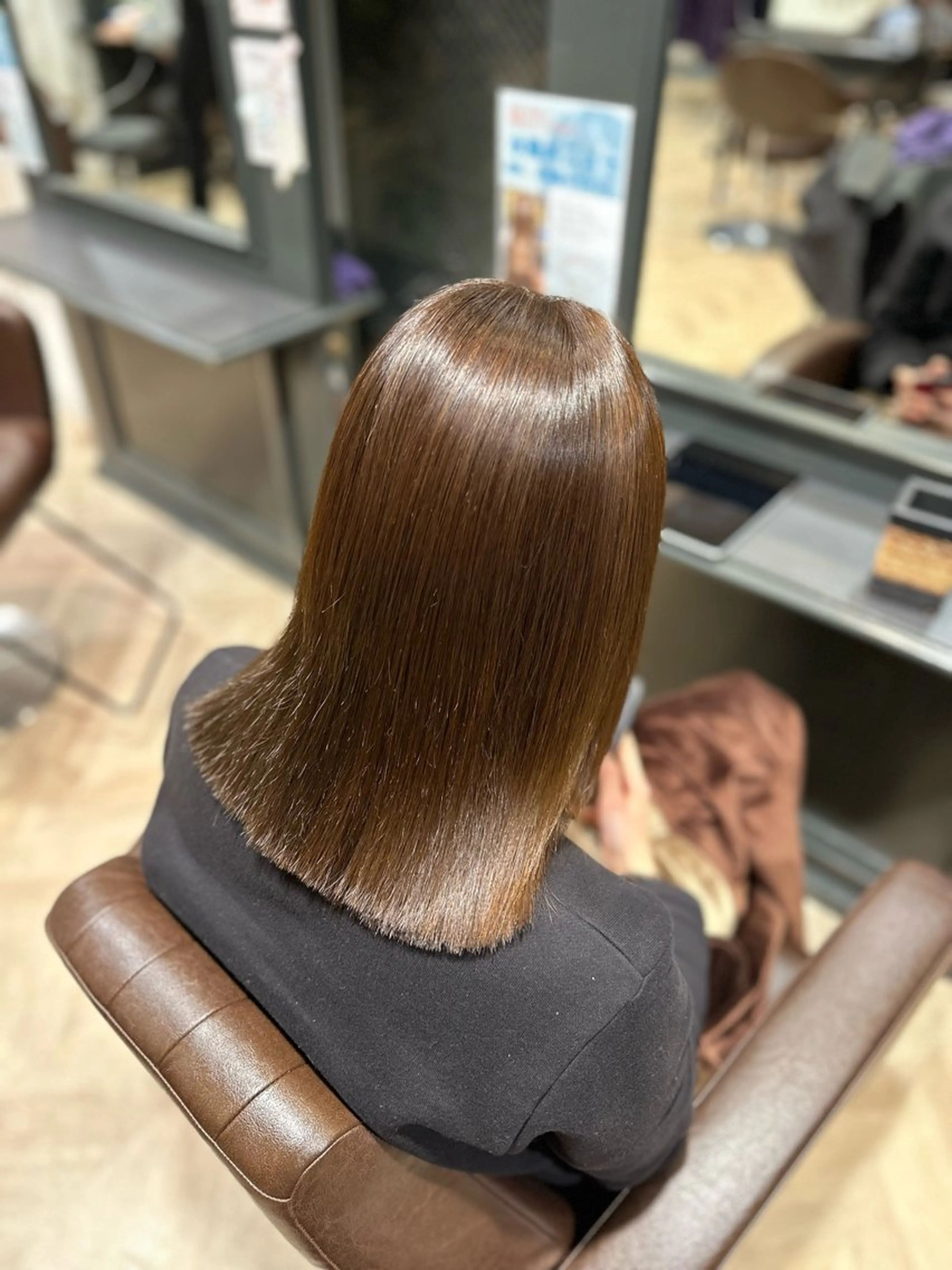 ミディアム 髪質改善/レイヤー カット/川上京香のヘアスタイル