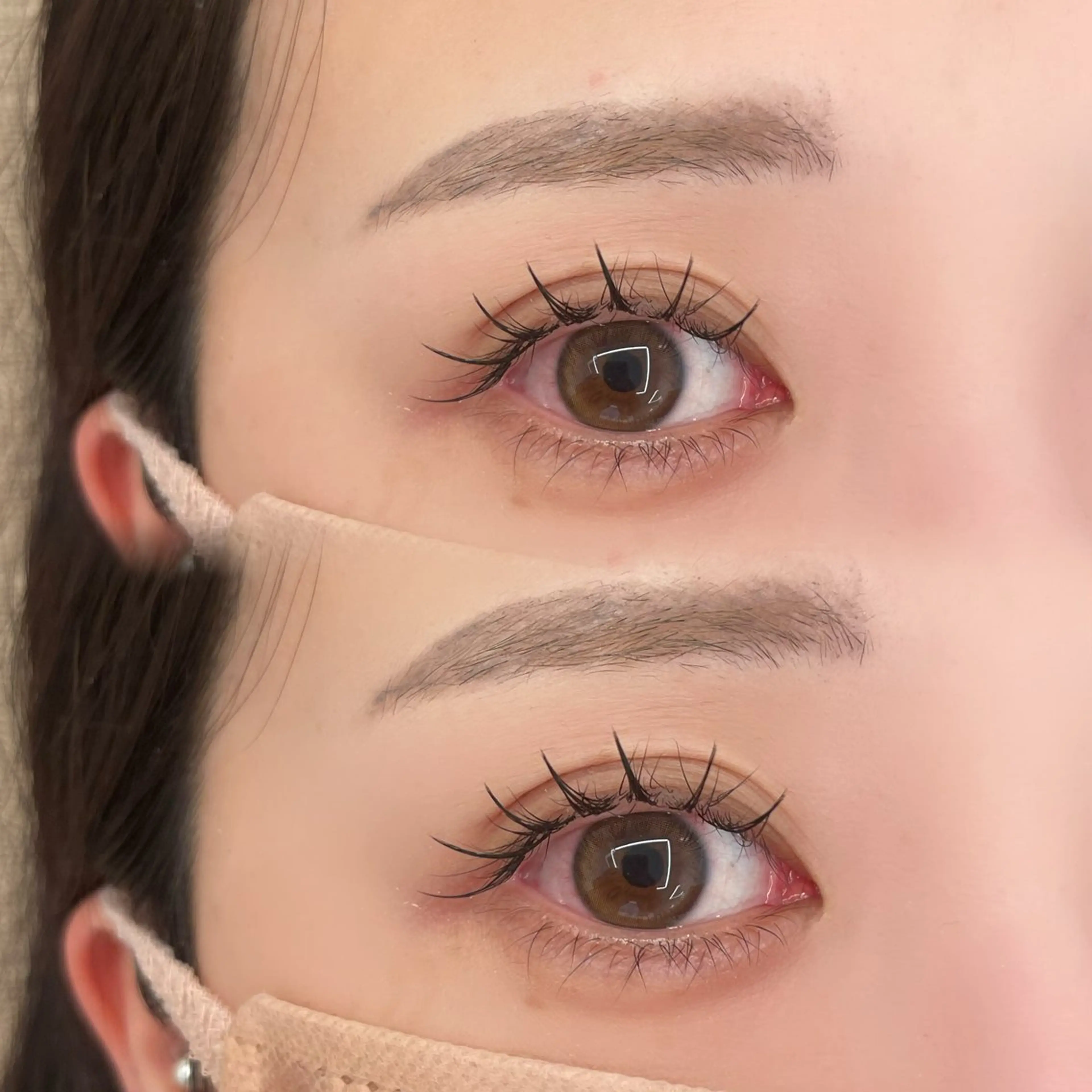 フラットラッシュ C/CCカール 80本🍒の写真