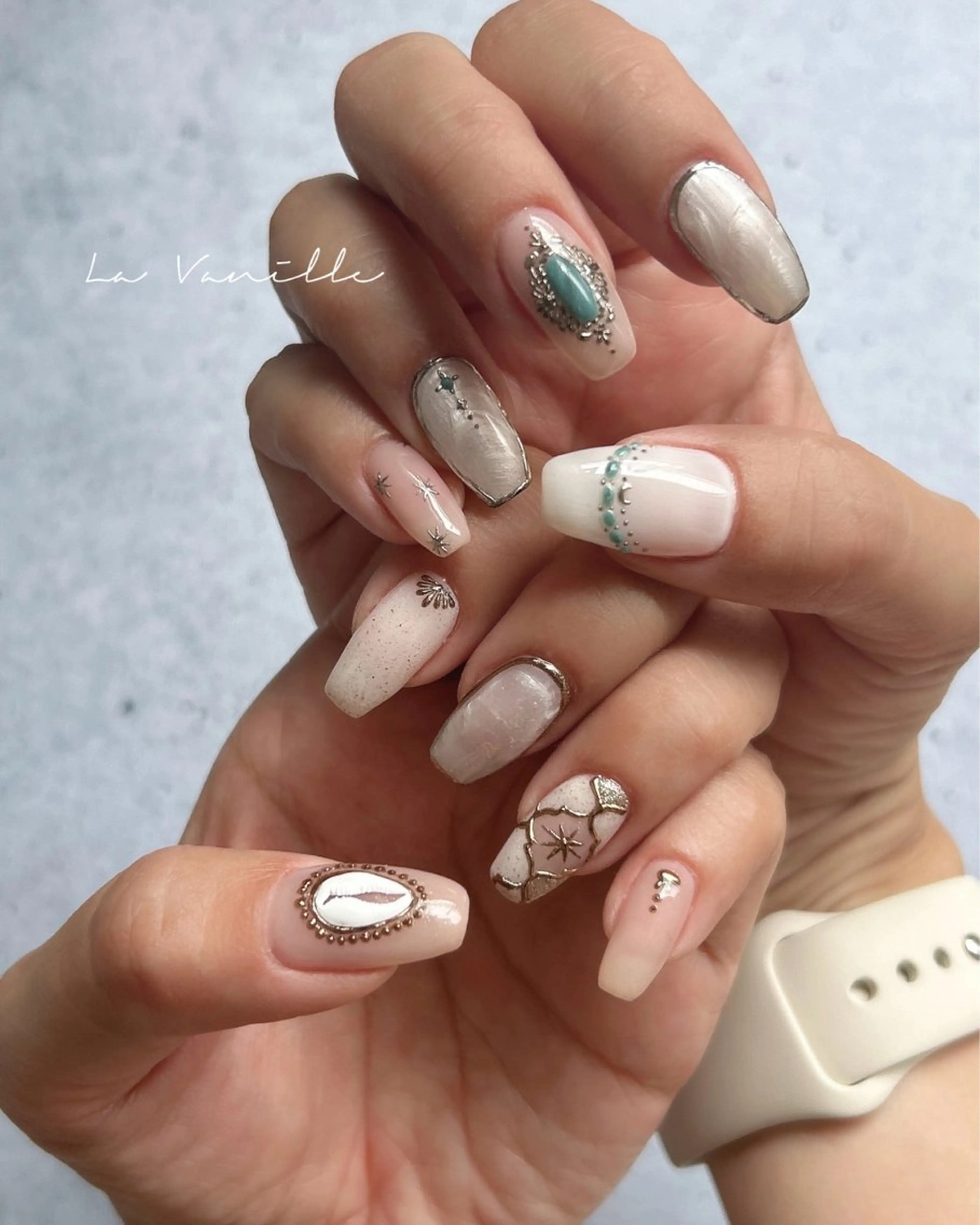 ネイル La Vanille所属・LaVanille 🌵Senkoのネイルデザイン