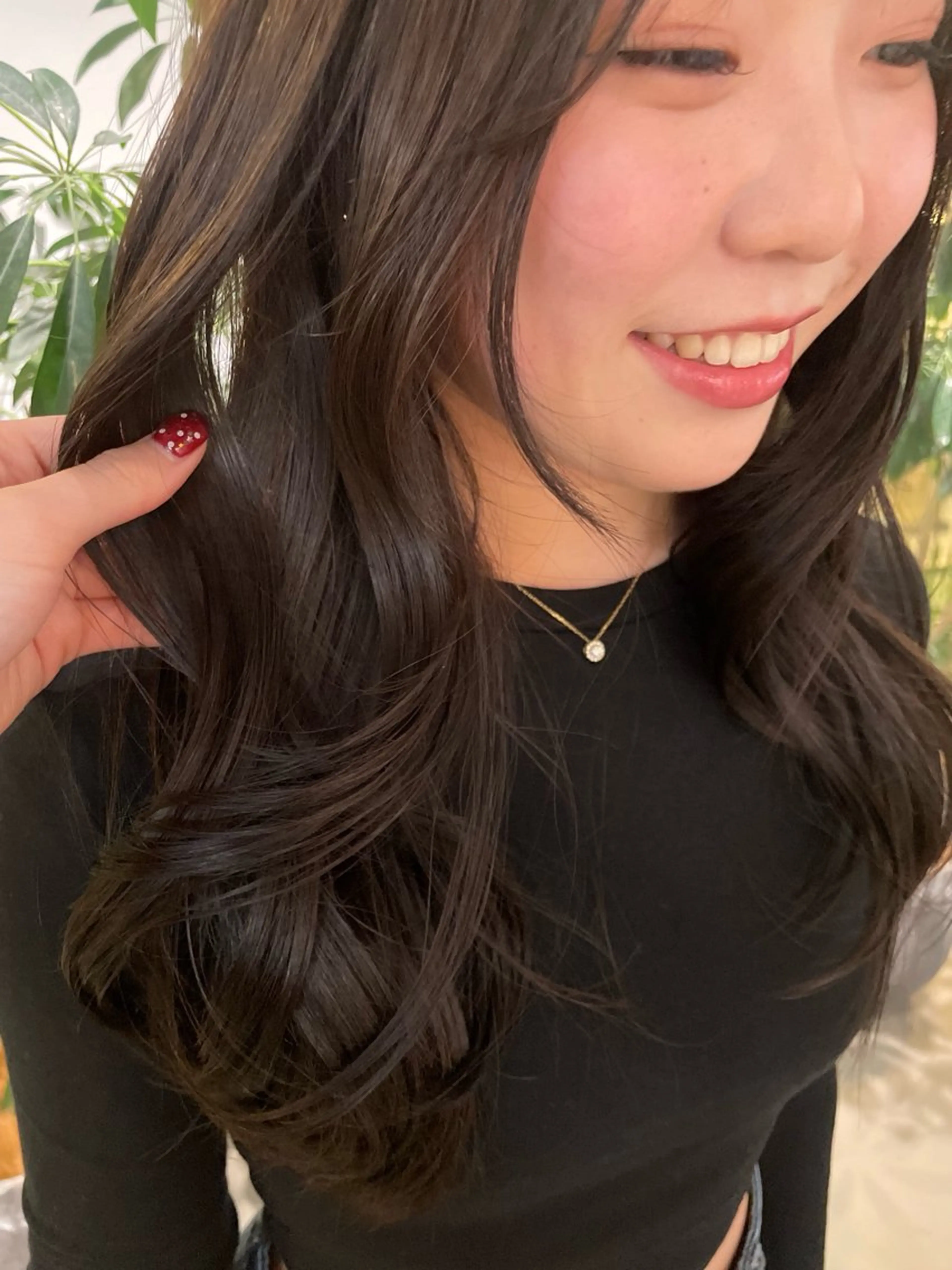 セミロング カラー Nico☺︎ 🎀YUのヘアスタイル