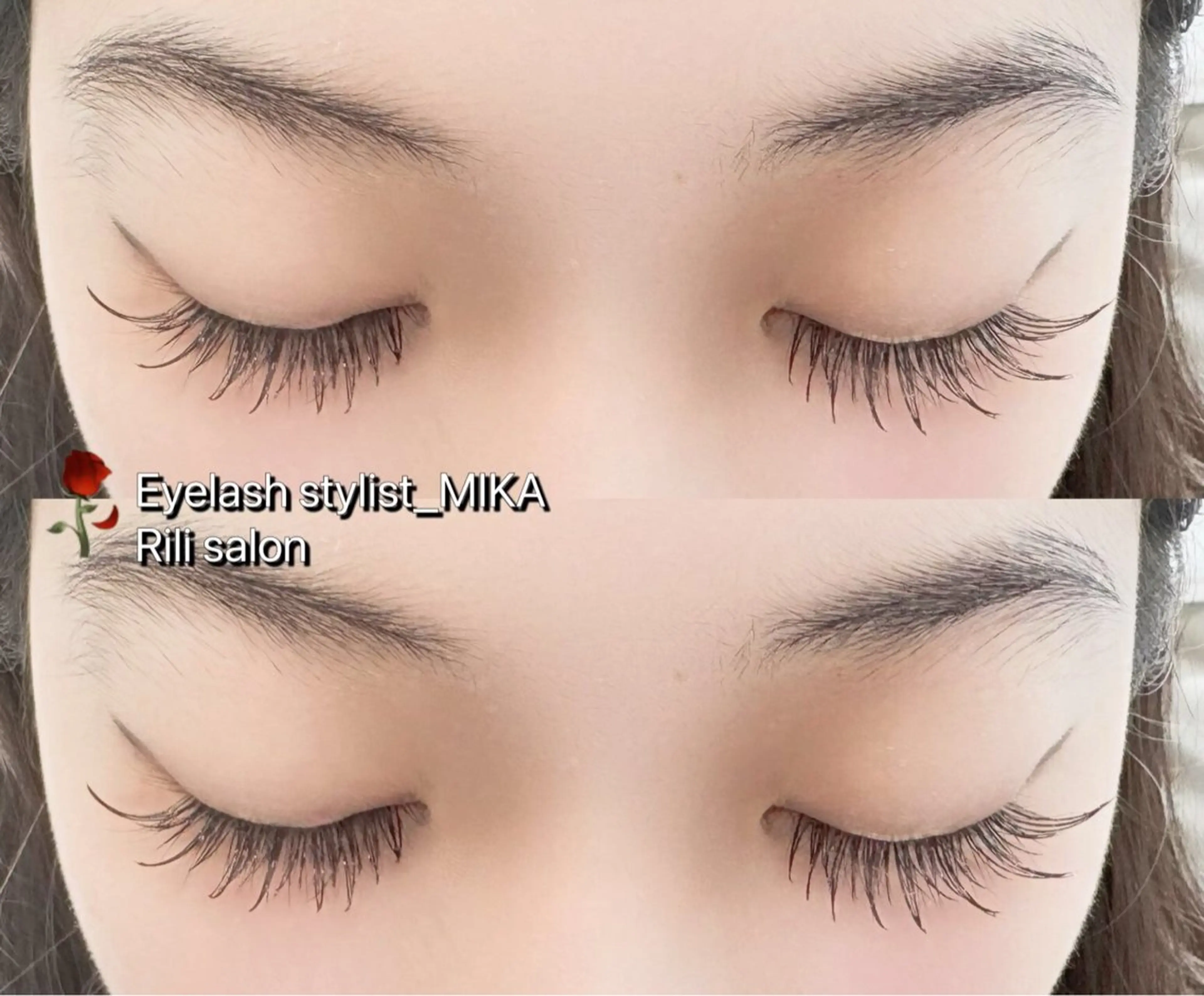 マツエク・マツパ マツエク Rili 新大久保のマツエク・マツパデザイン