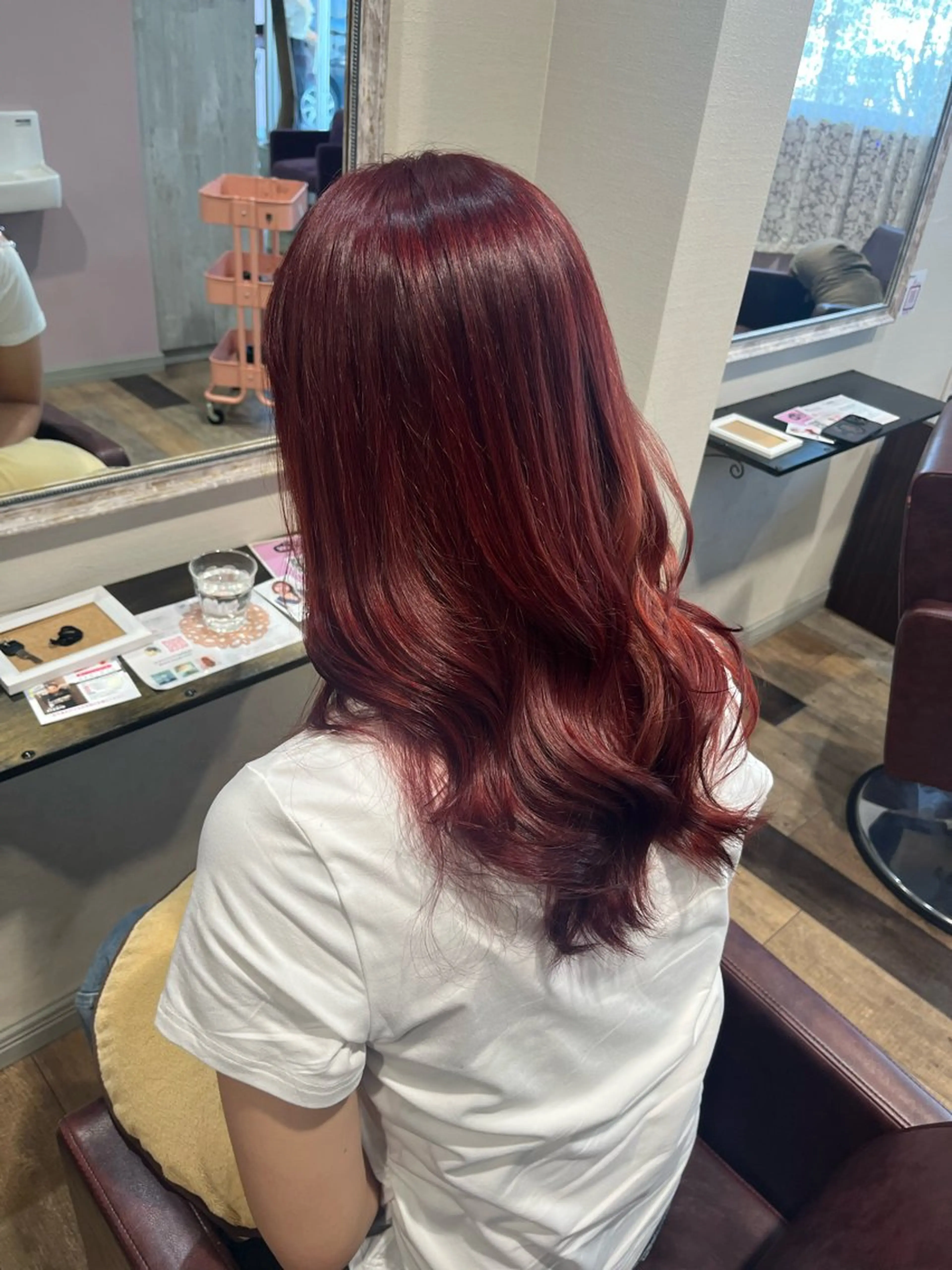 ロング ヘアカラー ブリーチなし艶カラー /いくののヘアスタイル