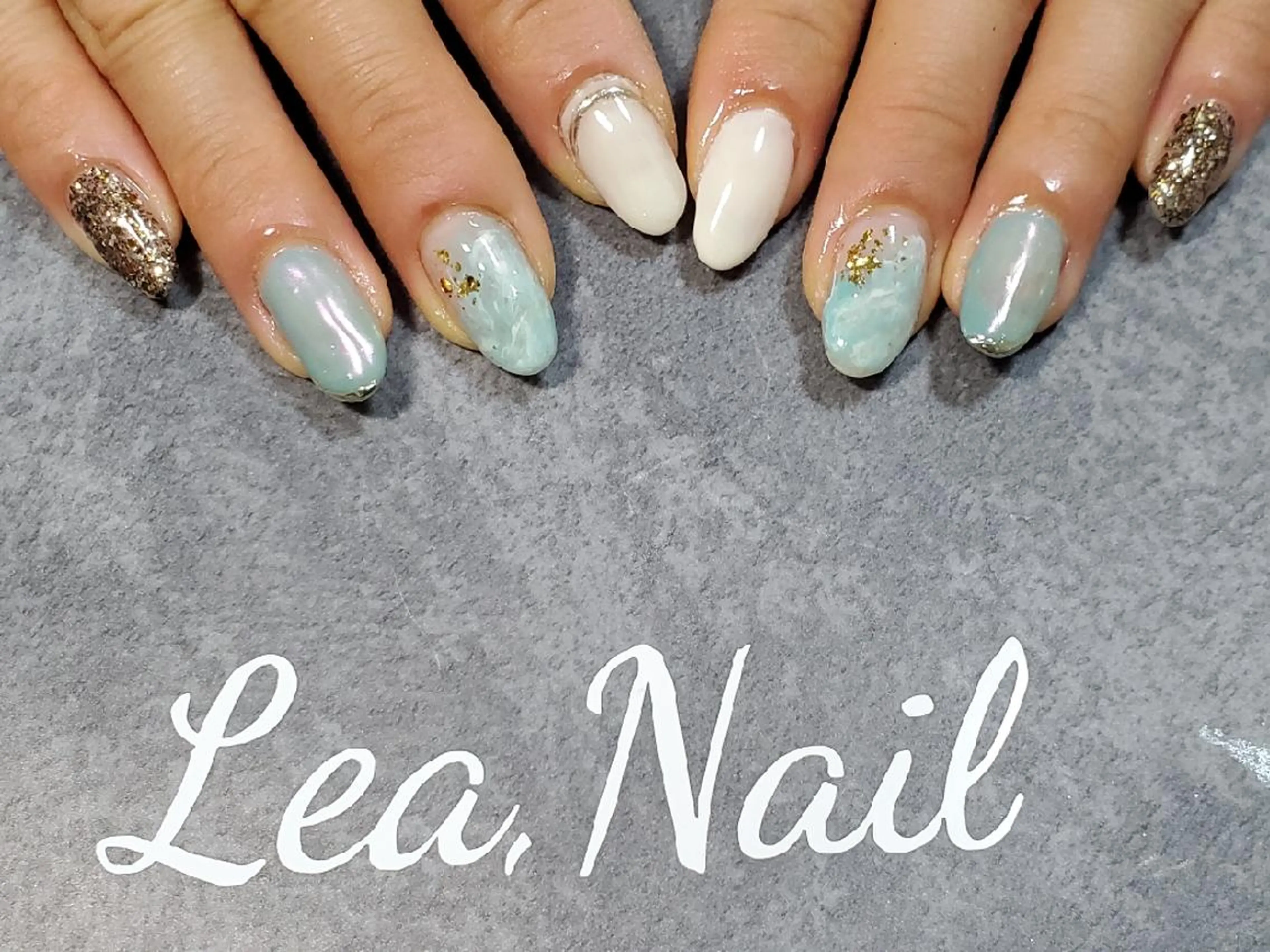 ネイル アートネイル Lea,Nail所属・松橋 愛のネイルデザイン