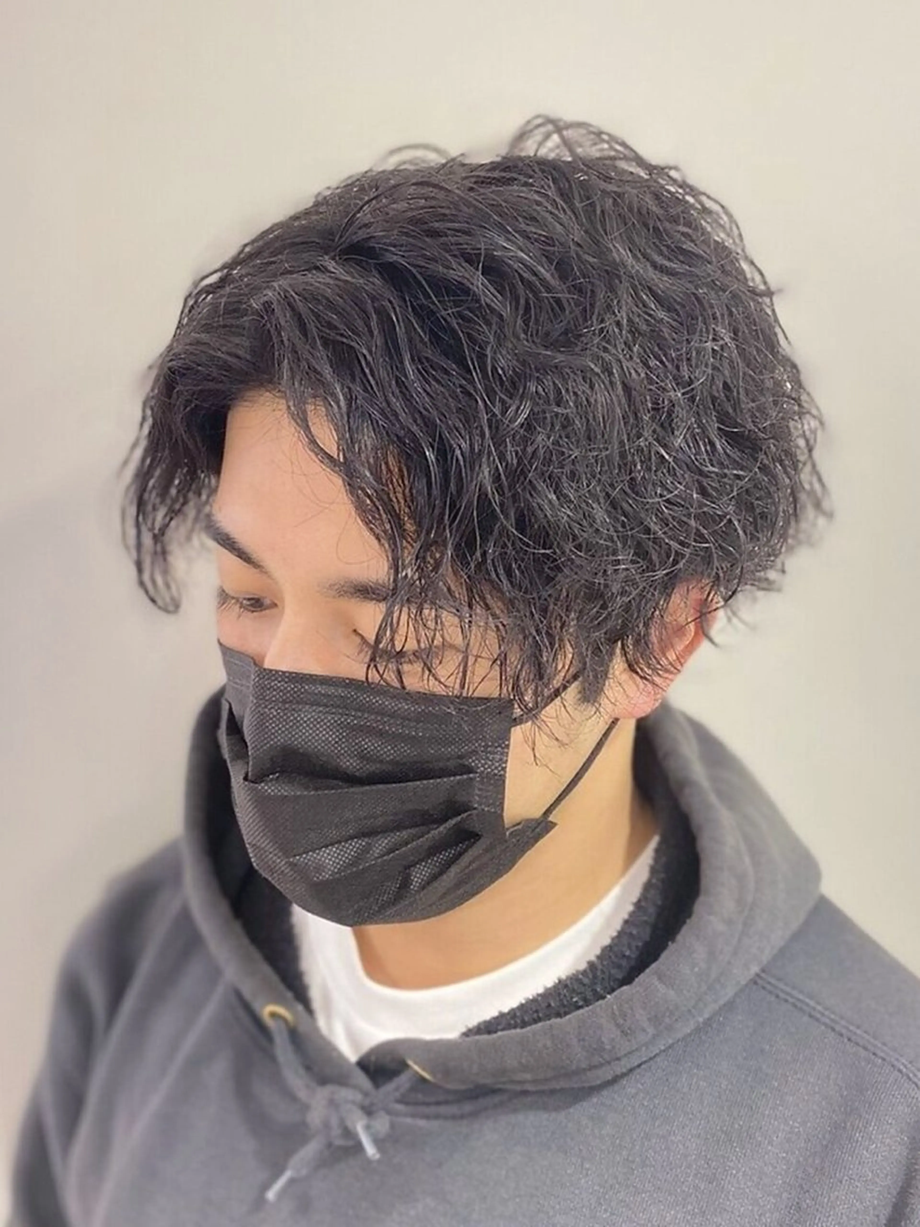 ショート パーマ HAIR＆MAKE EARTH元住吉所属・圧倒的艶髪✨ 掛川大輝のヘアスタイル