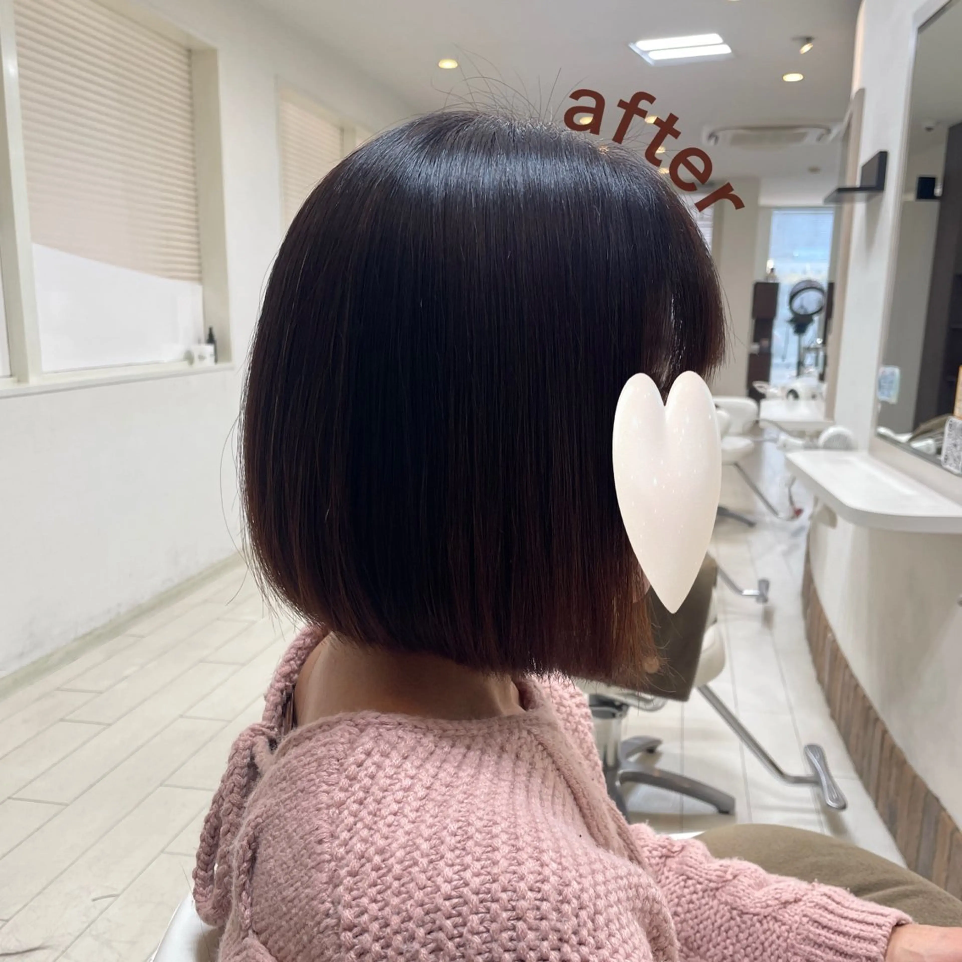 ミディアム アミーベル🧸🧡 本店✂️しおりのヘアスタイル