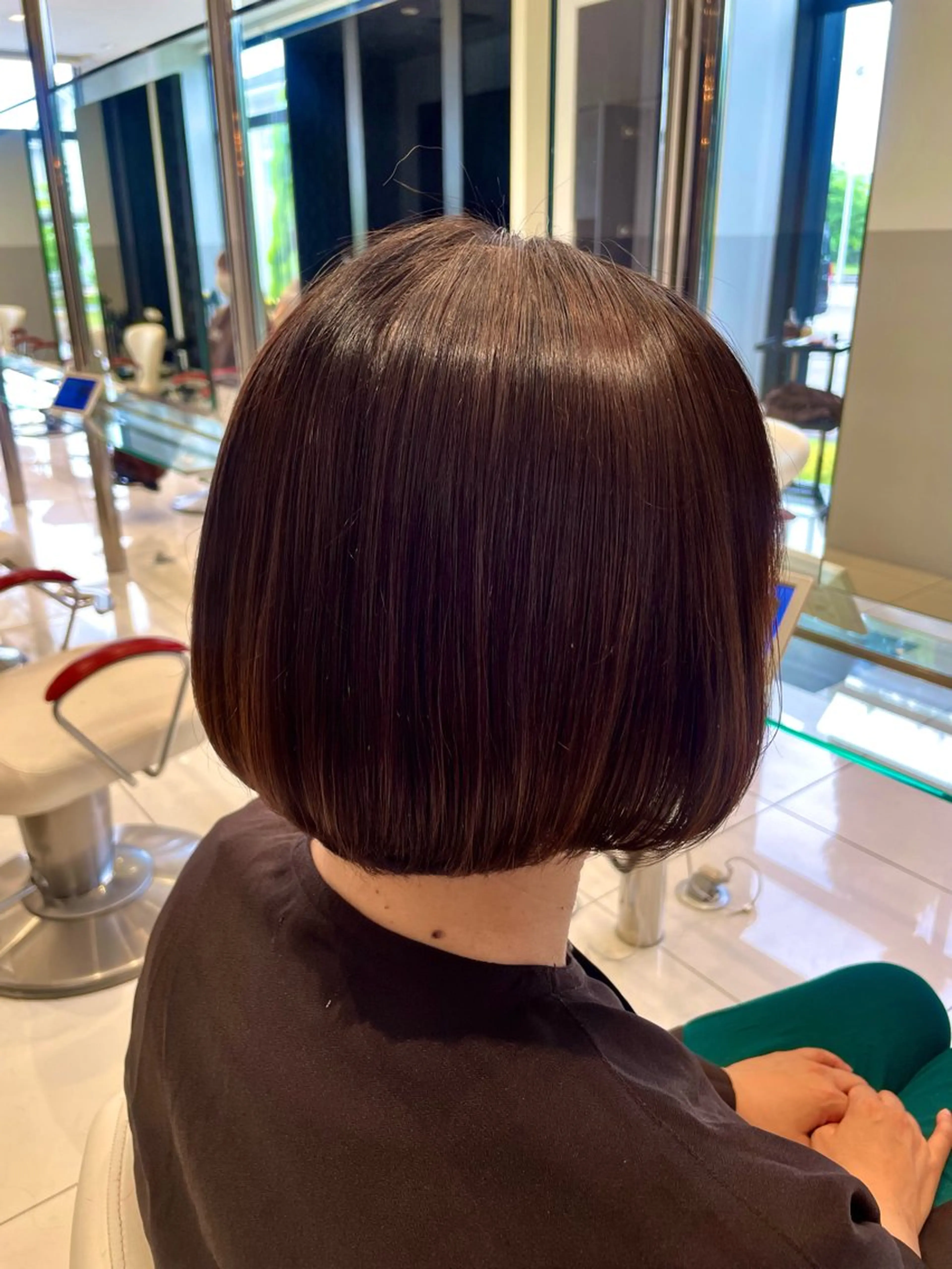 ショート Saya／ 縮毛矯正・髪質改善のヘアスタイル