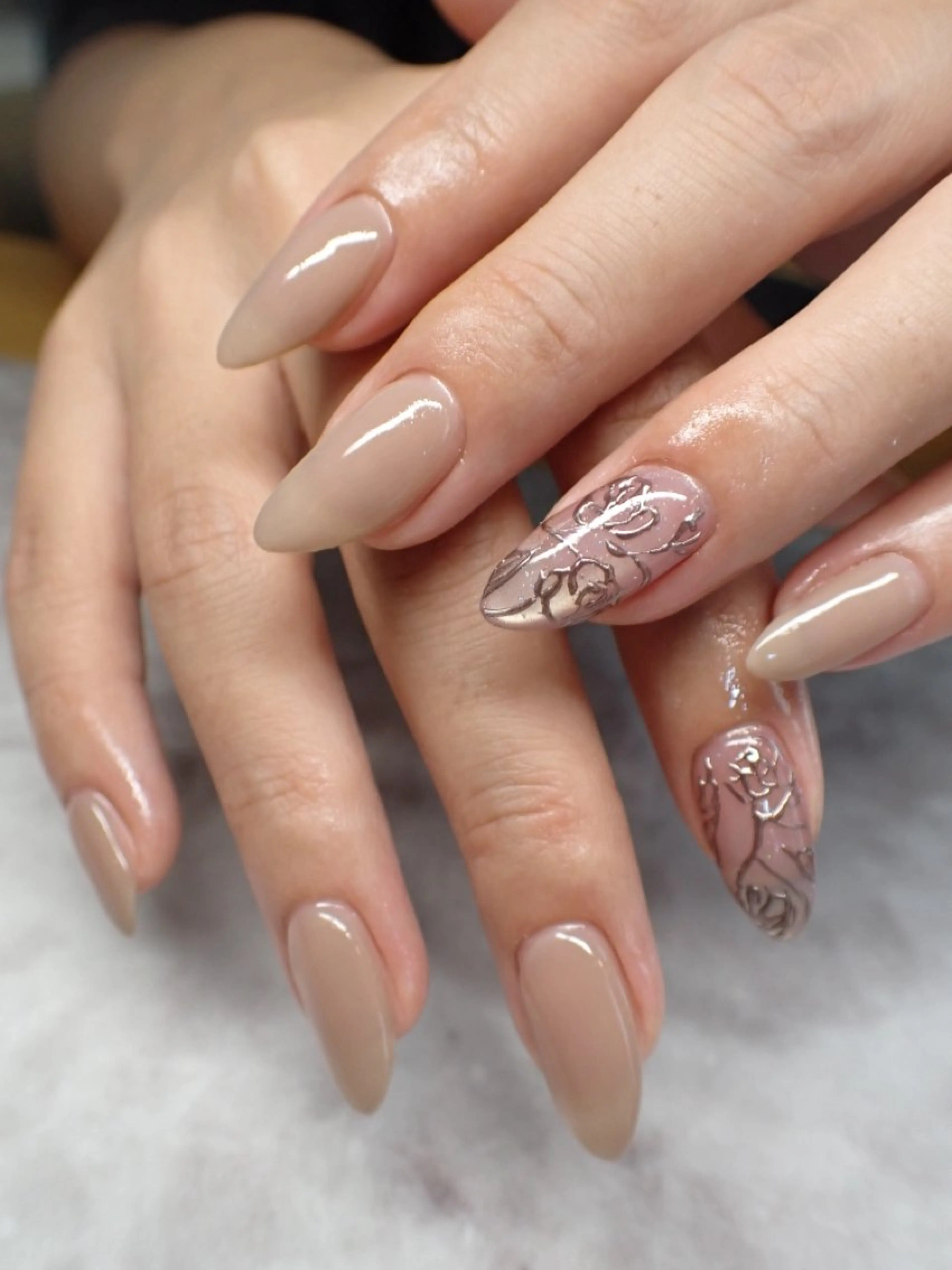 ネイル ハンドネイル Nailsalon C.U.Eのネイルデザイン