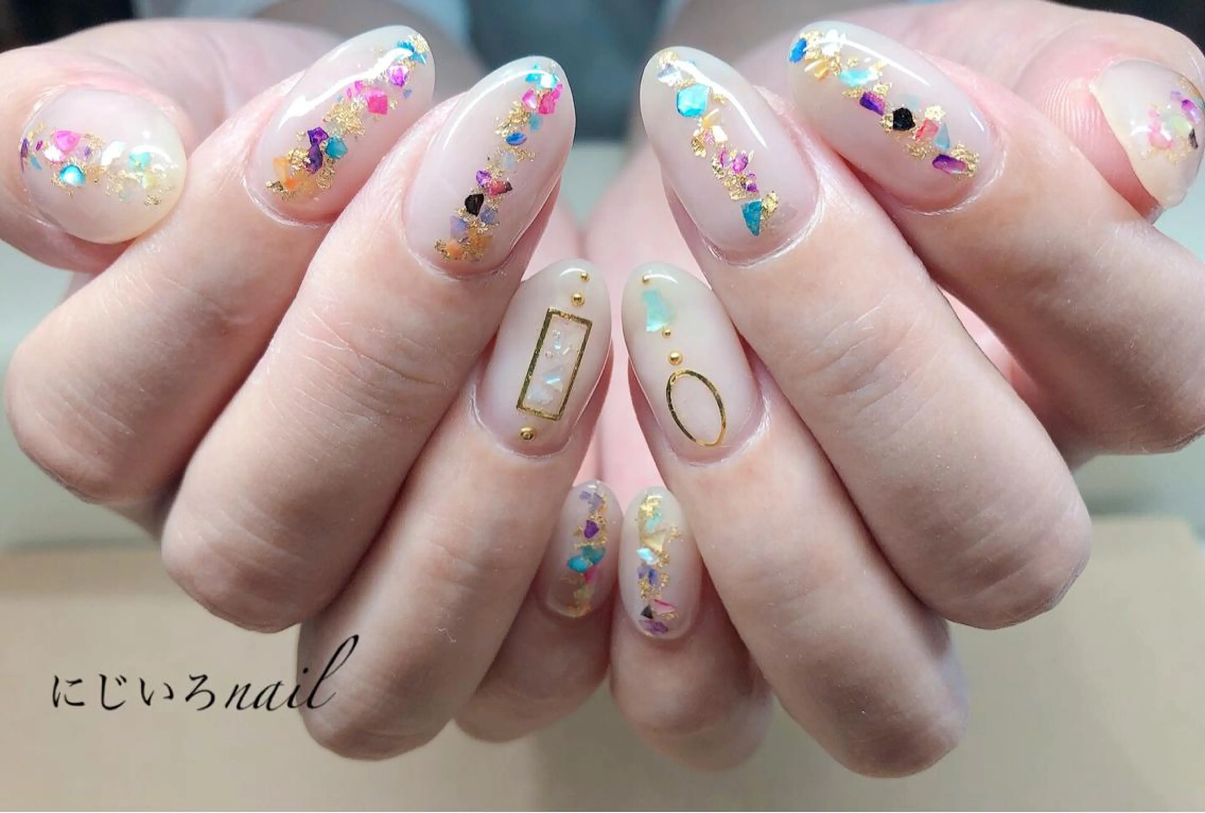 ネイル にじいろ nailのネイルデザイン